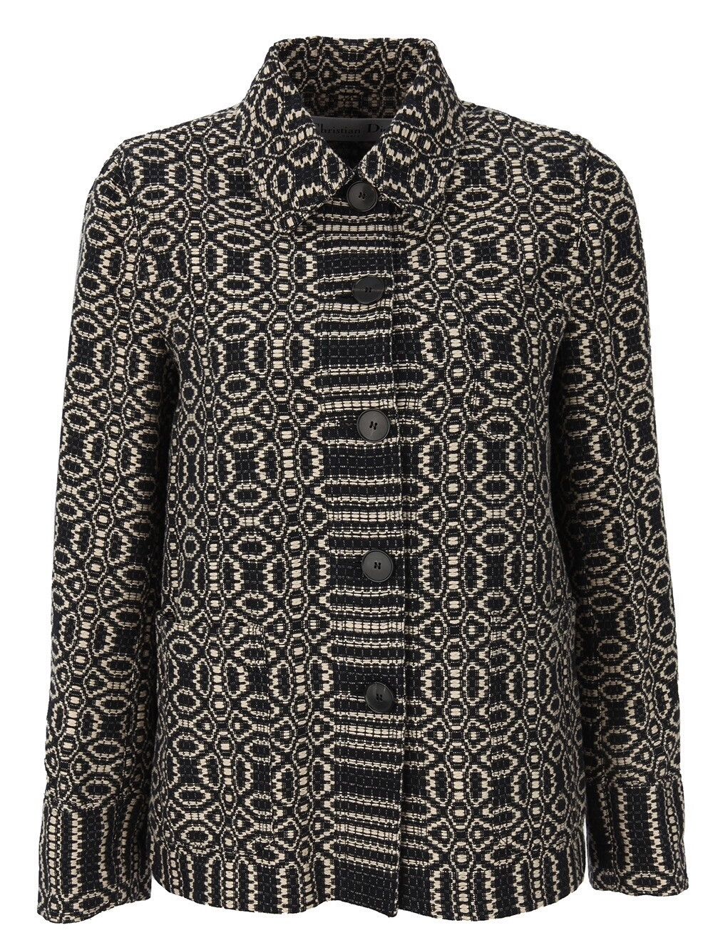 Dior Vintage Dior Jacquard Jacket Size XS / US 0-2 / IT 36-38 - 1 Thumbnail