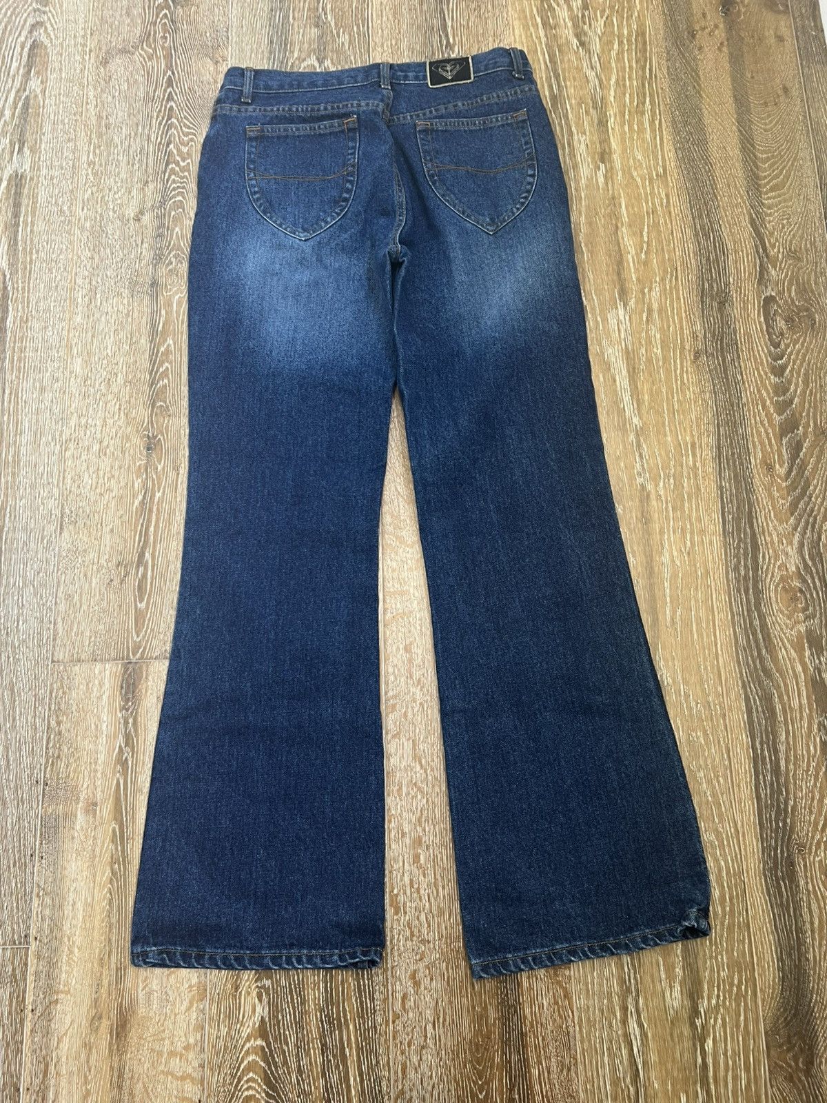 Quiksilver Vintage y2k Roxy Quiksilver Flare Jeans Size 30" / US 8 / IT 44 - 2 Thumbnail