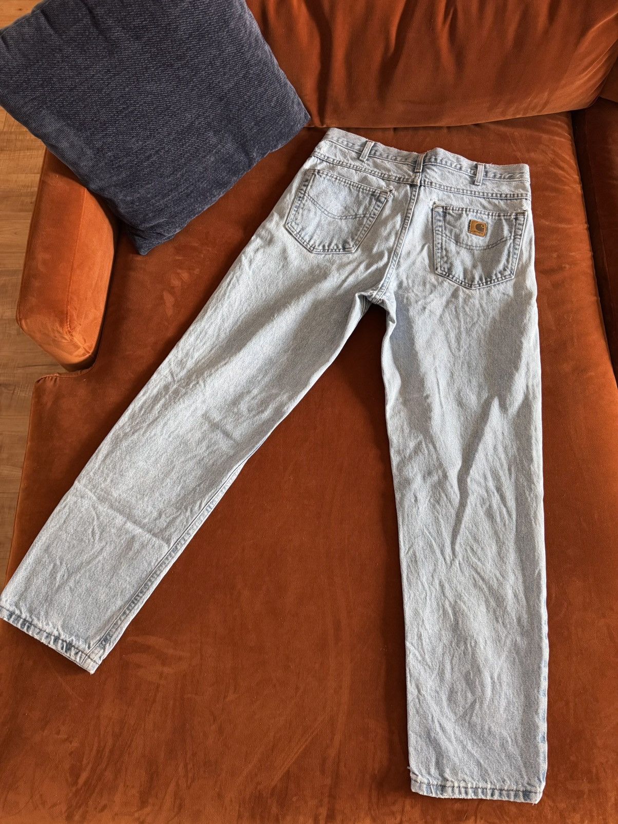 Carhartt Vintage Carhartt Denim Size US 33 - 2 Thumbnail
