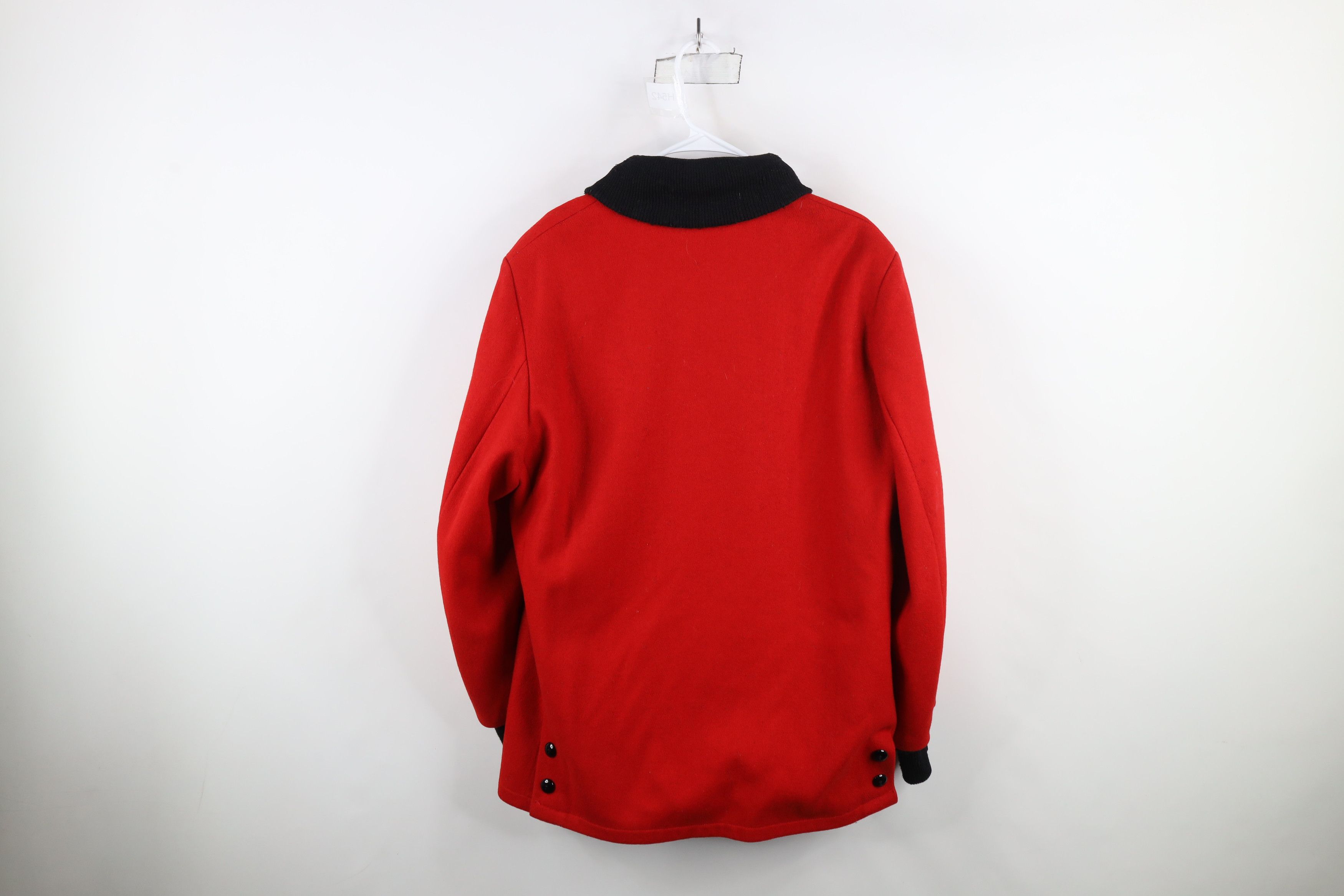 Vintage Vintage 50s 60s Butwin Wool Varsity Letterman Jacket Red USA Size US XL / EU 56 / 4 - 13 Thumbnail