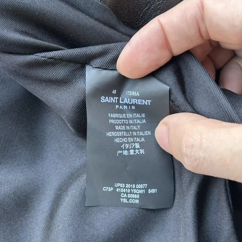 Saint Laurent Paris saint laurent 16ss leather jacket Size US M / EU 48-50 / 2 - 7 Thumbnail
