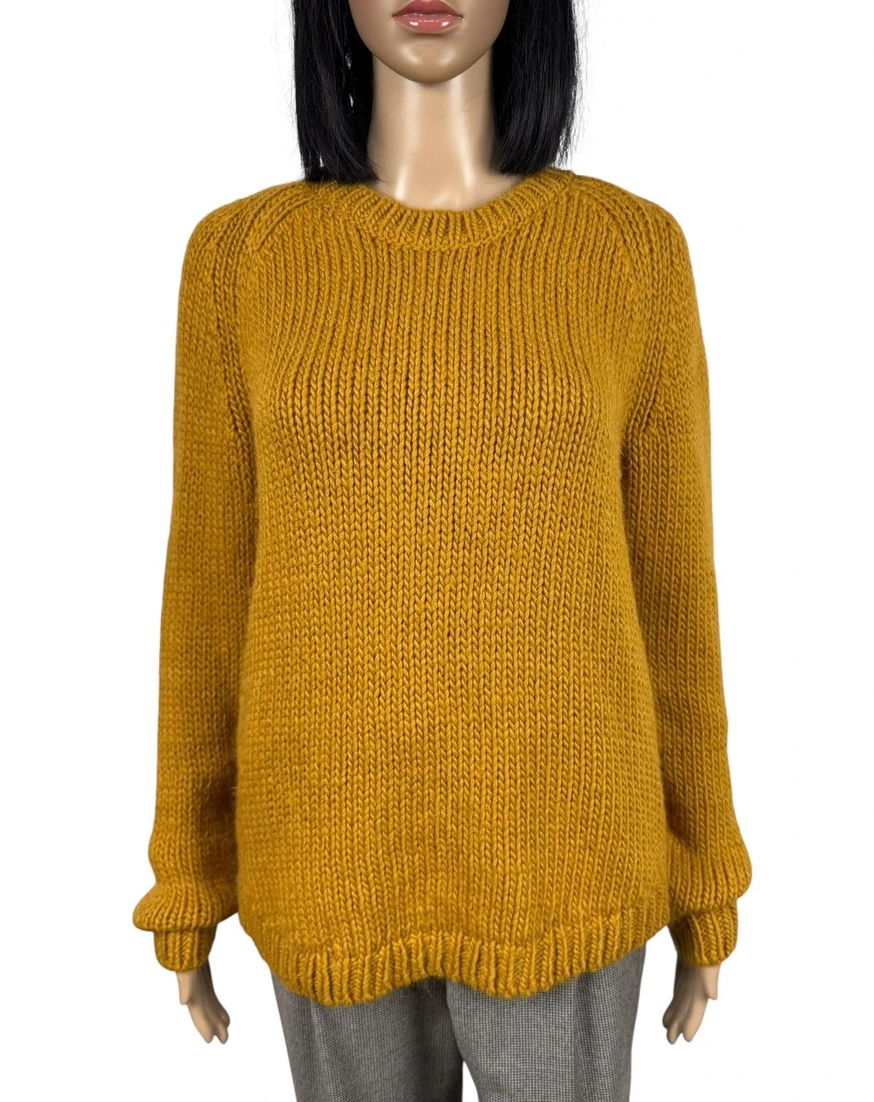 Tommy Hilfiger Tommy Hilfiger Heavy Knit Sweater Alpaca Wool Nylon size L Size L / US 10 / IT 46 - 2 Thumbnail