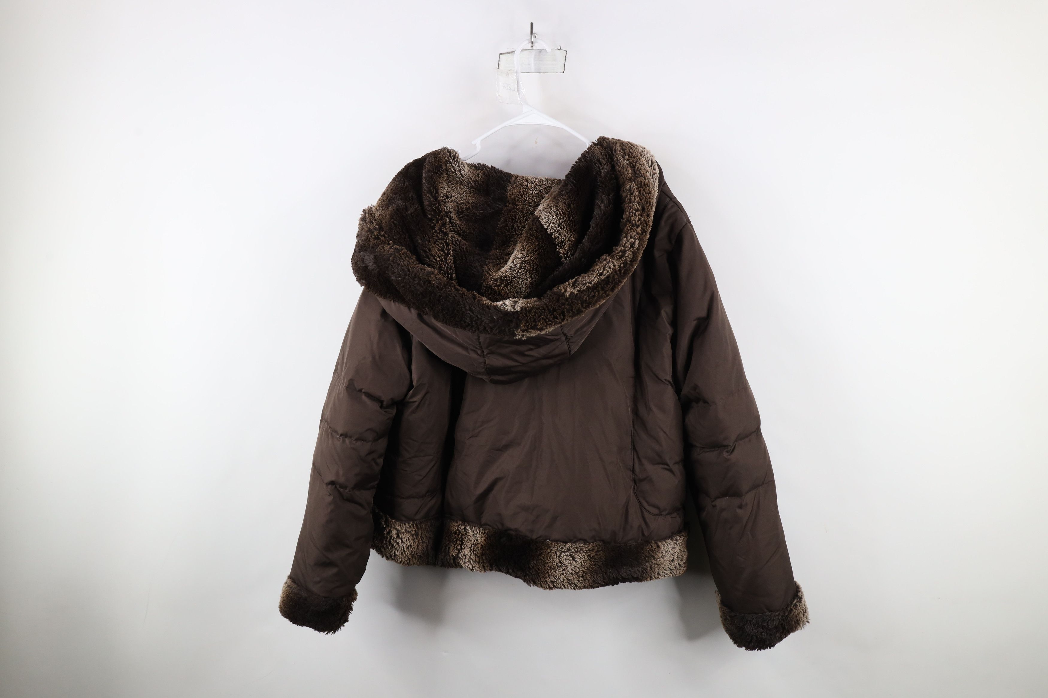 Vintage Vintage 90s Baby Phat Reversible Cropped Puffer Jacket Size XXL / US 16-18 / IT 52-54 - 10 Thumbnail