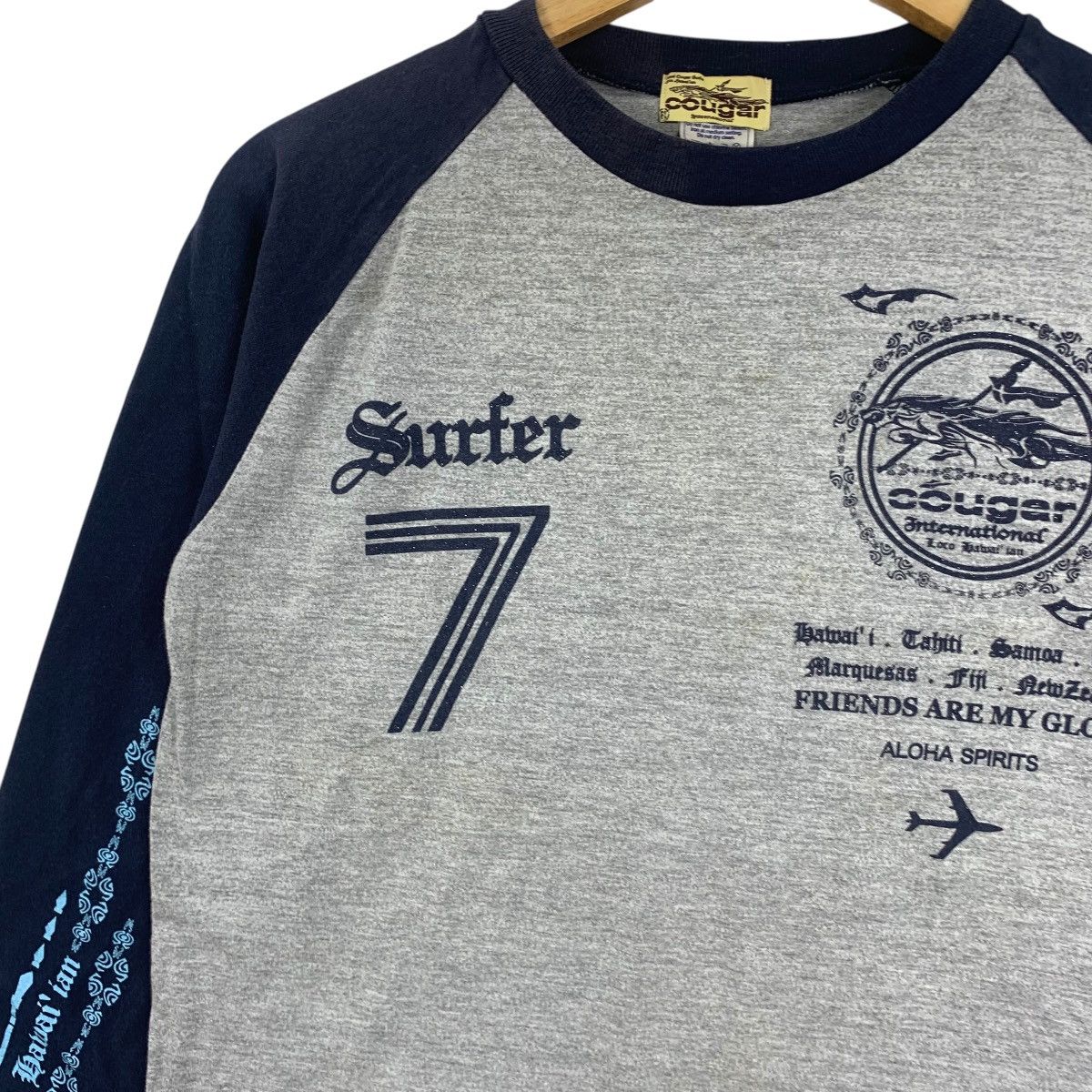 Other LOCO HAWAII COUGAR Surfer Tribal Logo Tee Shirt Top Surf Size US M / EU 48-50 / 2 - 6 Thumbnail