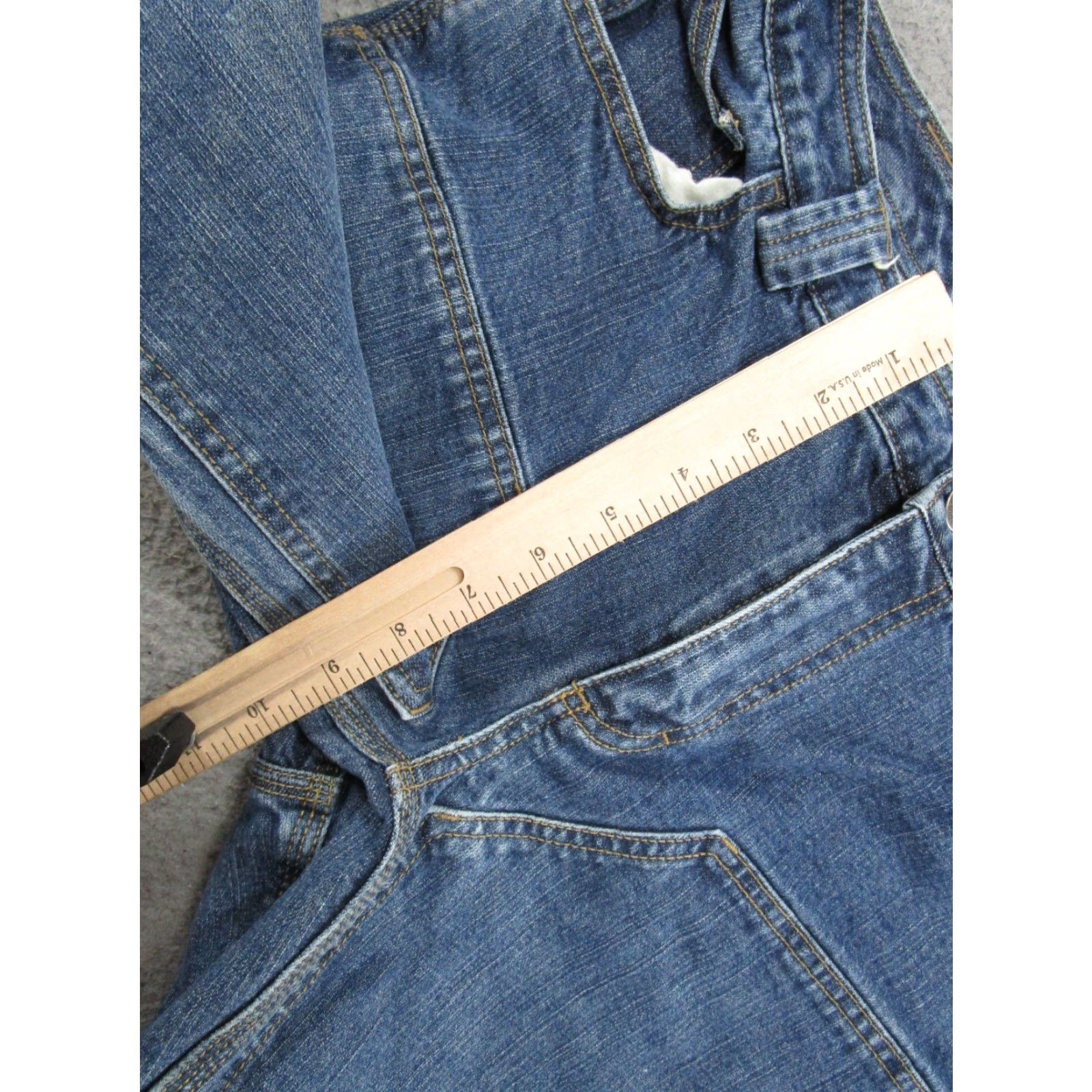 Doublet Duluth Jeans Womens Blue Double Knee Flex Denim Carpenter Size 14x31尺 Size 36" / US 14 / IT 50 - 7 Thumbnail