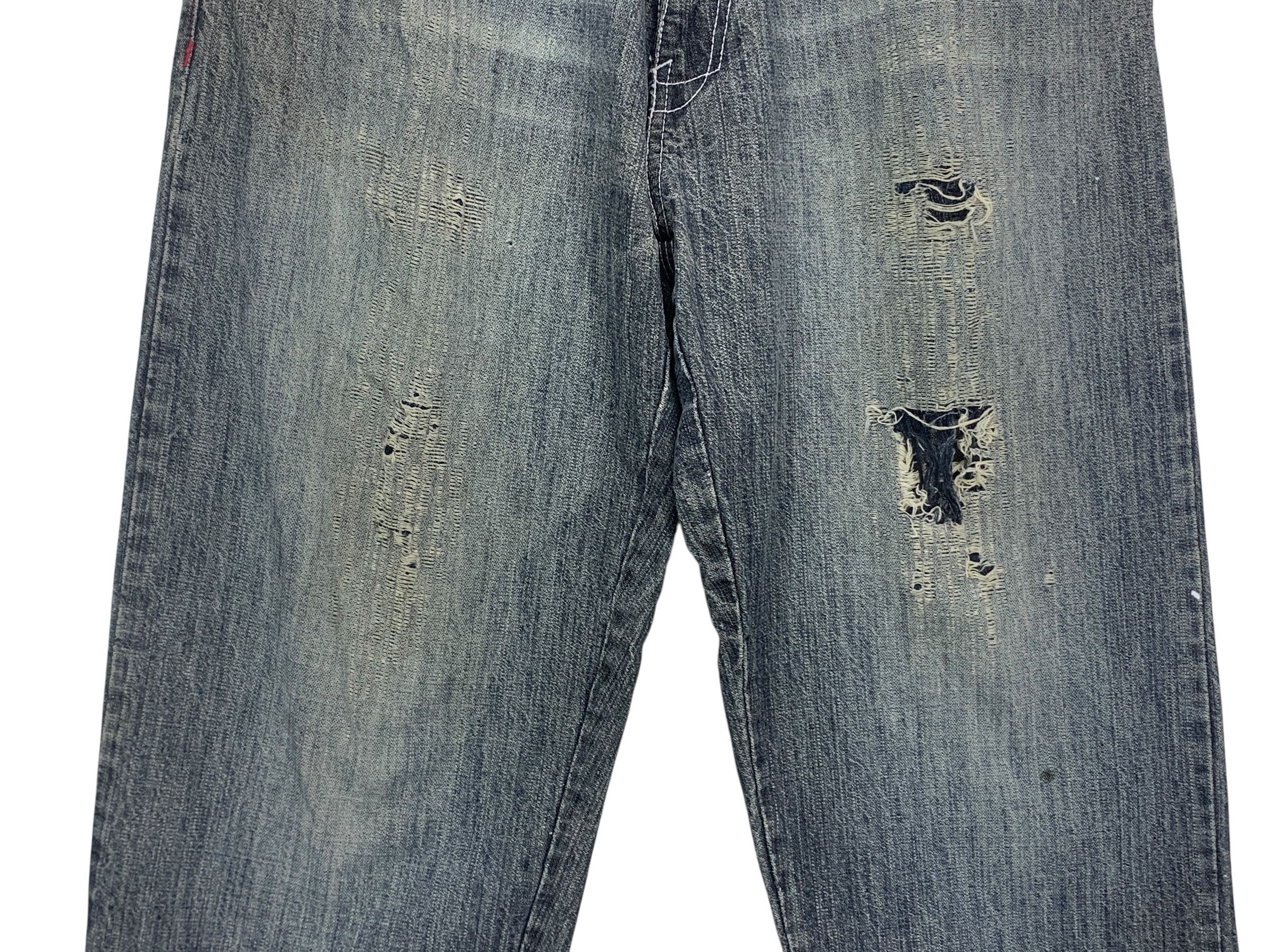 Japanese Brand Joker Baggy Baggy Hip Hop Jeans Size US 36 / EU 52 - 4 Thumbnail