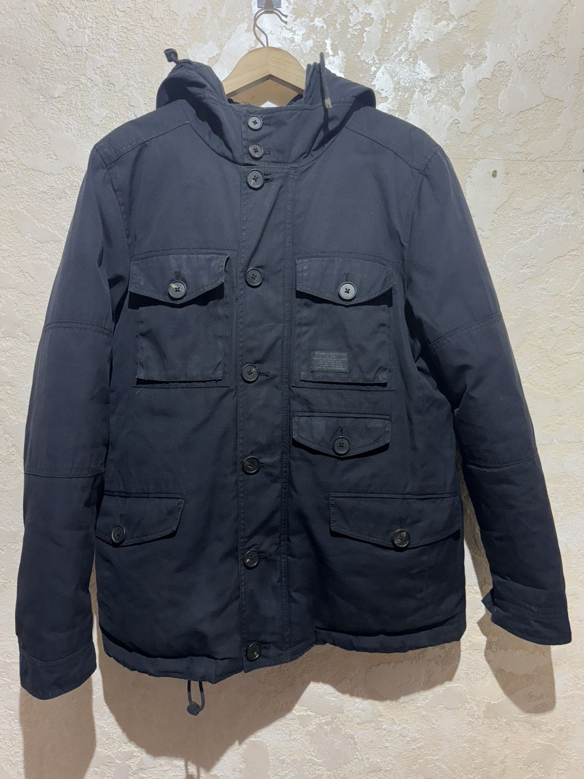 Other Very Rare Military Down Jacket AllSaints Spitalfields Size US M / EU 48-50 / 2 - 1 Thumbnail