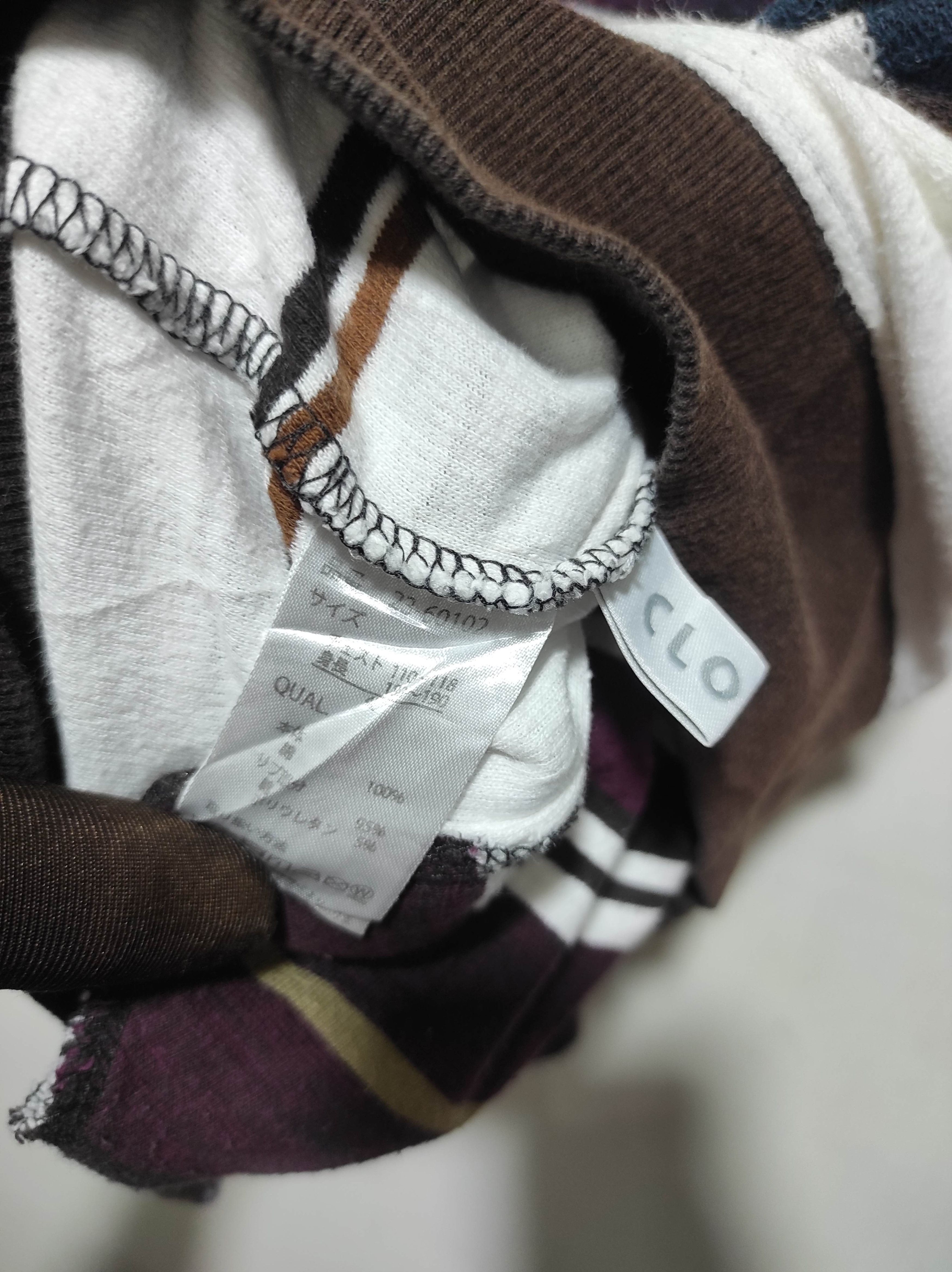 Hysteric Glamour Closshi Stripe zip Fur hoodie IfSixWasNine LGB style Size US L / EU 52-54 / 3 - 9 Thumbnail
