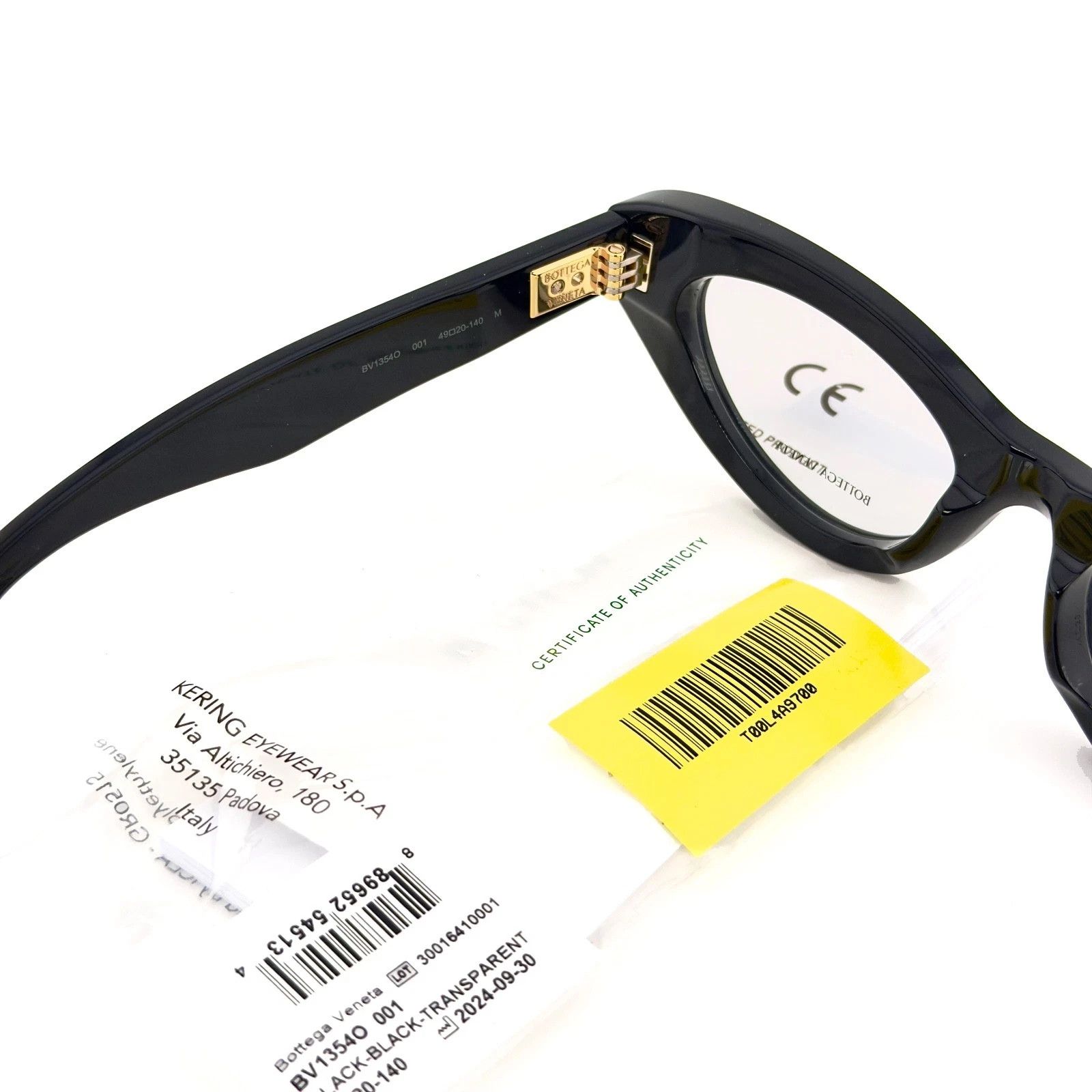 Bottega Veneta BOTTEGA VENETA DIZZY Intrecciato 1354 BV1354O Black 001 Size ONE SIZE - 6 Thumbnail