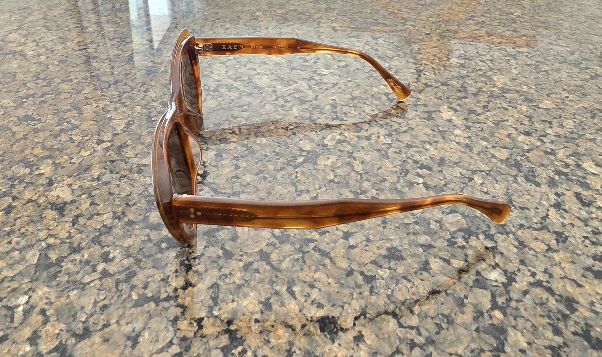 RAEN Raen Kimma oso brown Tortoise authentic designer sunglasses Size ONE SIZE - 3 Thumbnail