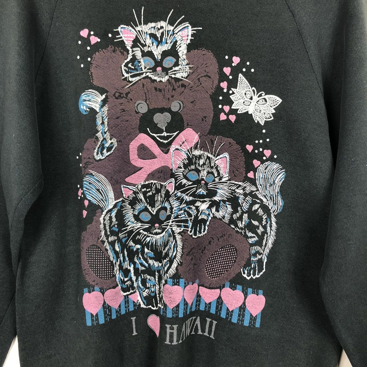 Fruit Of The Loom × Vintage Vintage Hawaii Cat Lover Sweatshirt Medium #A1 Size US M / EU 48-50 / 2 - 10 Thumbnail