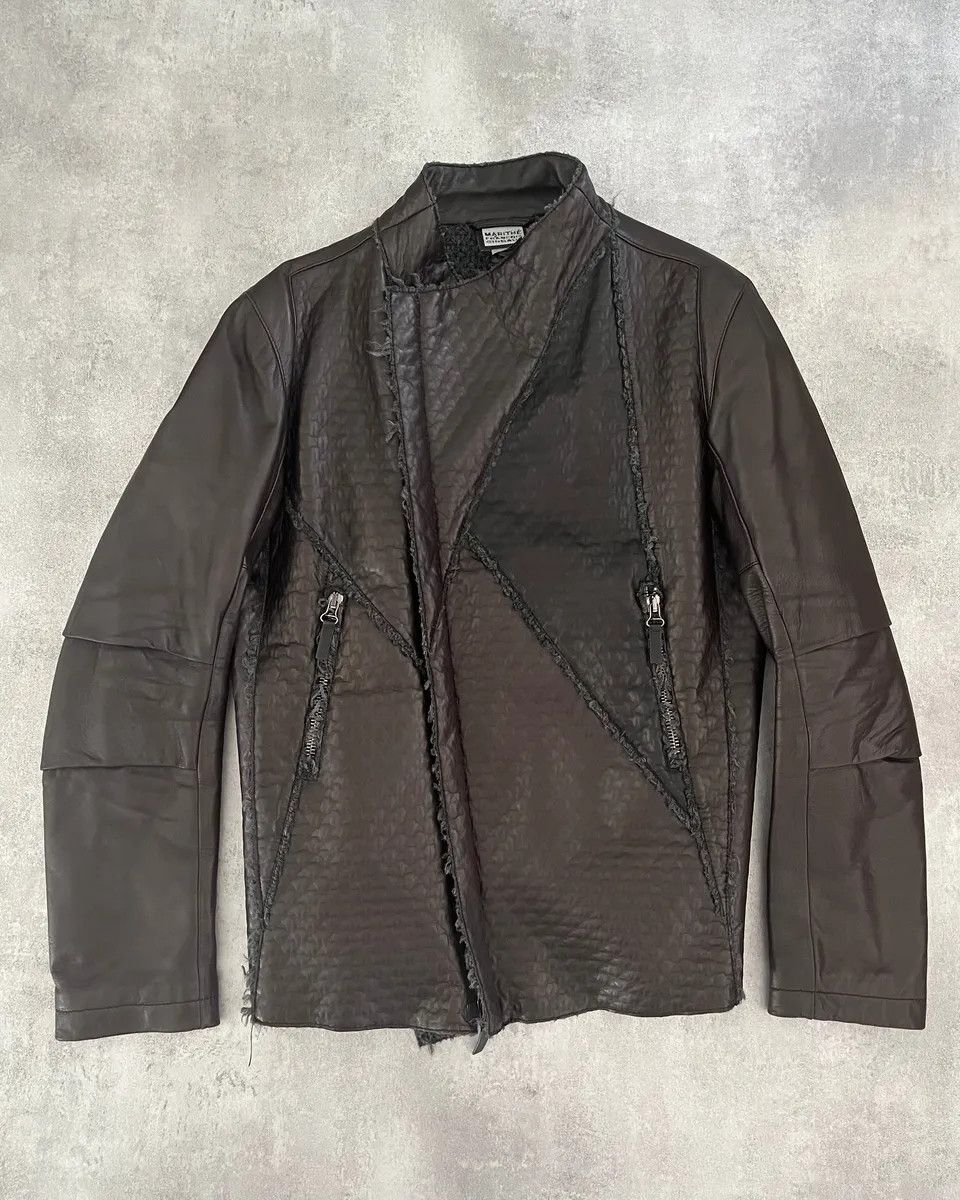 Marithe + Francois Girbaud Marithé + François Girbaud Avant-Garde Brown Optimum Rocker Jacket Size US M / EU 48-50 / 2 - 3 Thumbnail