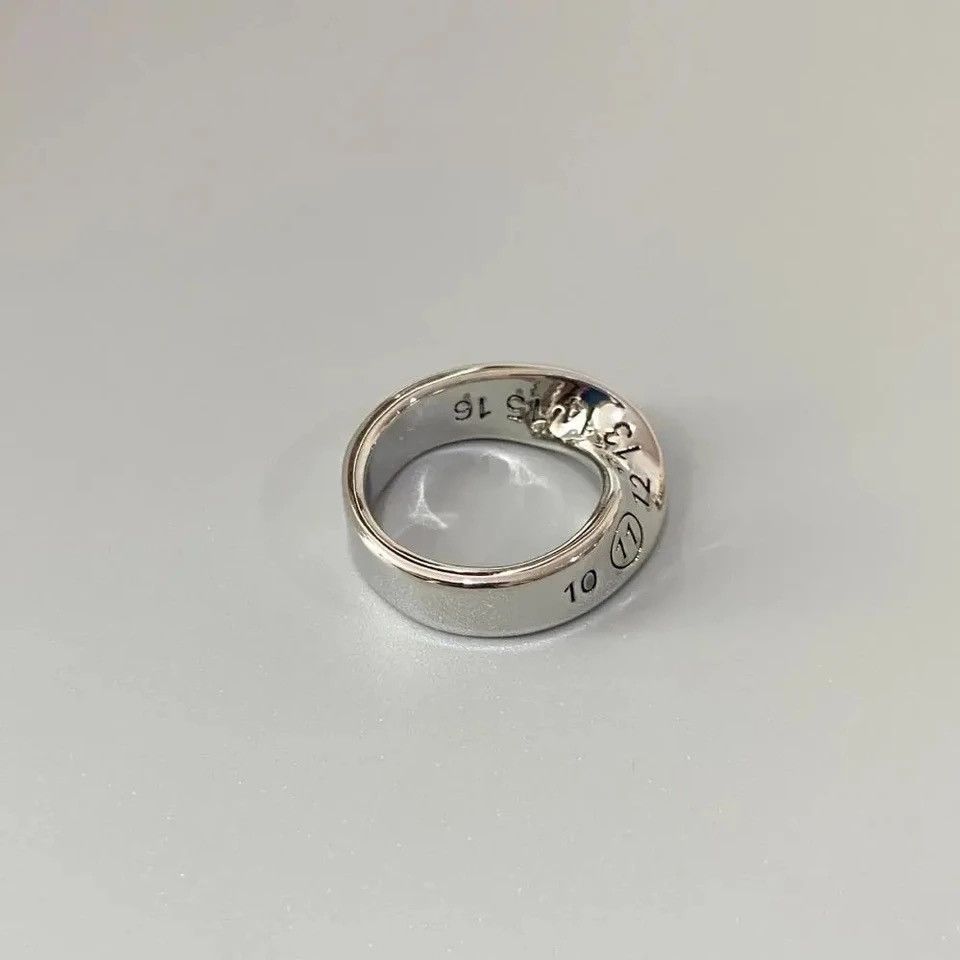 Jewelry Creative Twisted Number Rings Size 7 8 9 10 Size ONE SIZE - 1 Thumbnail