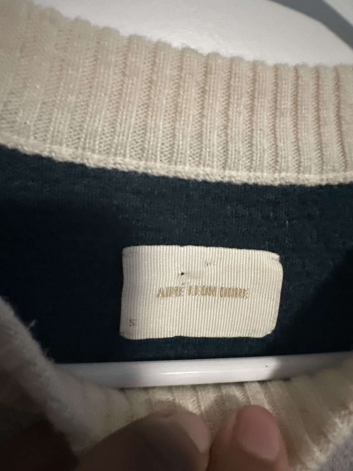 Aime Leon Dore 2019 GRAIL - Aime Leon Dore JFK Smoking Wool Sweater Size US S / EU 44-46 / 1 - 3 Thumbnail