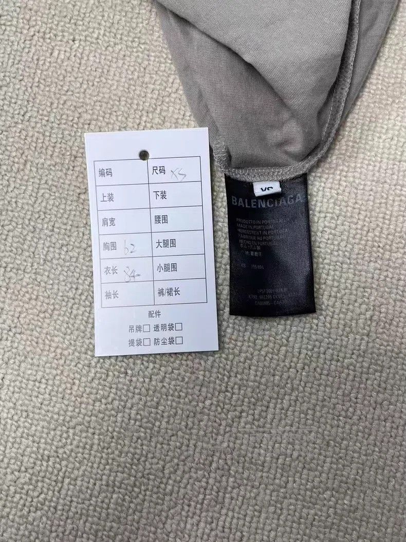 Balenciaga Balenciaga Mosaic Blurred Logo BB Letter Loose Fit Ripped Size US XS / EU 42 / 0 - 4 Thumbnail
