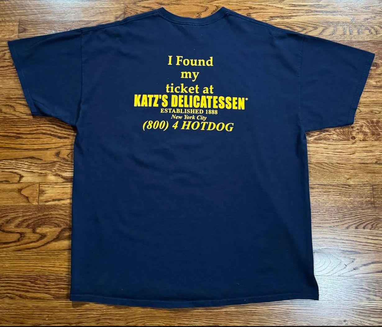 Vintage Vintage Katz Deli Double Sided T Shirt (Size XXL) Size US XXL / EU 58 / 5 - 3 Thumbnail