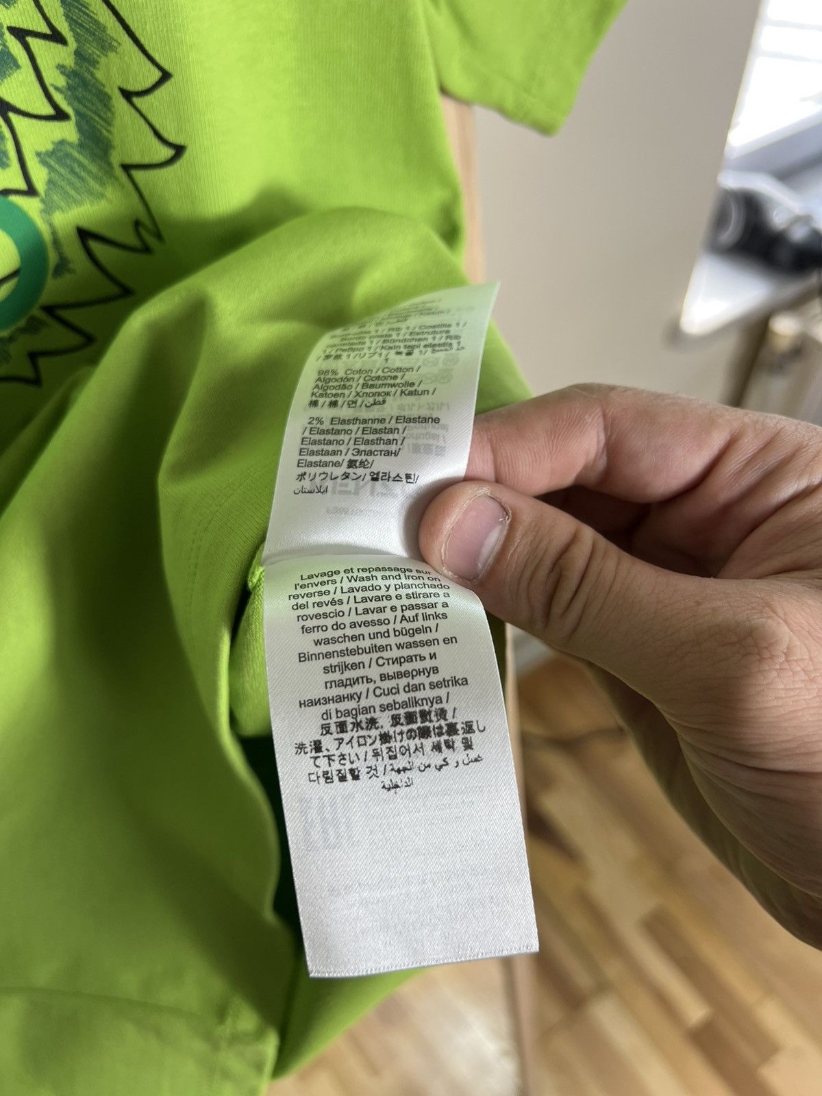 Kenzo Kenzo M T-Shirt Tee Big logo tiger Green Men’s Y2K Size US M / EU 48-50 / 2 - 10 Thumbnail