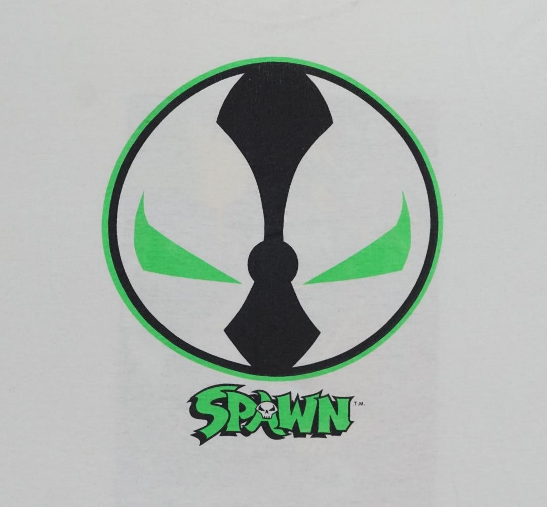 Vintage 1993年 USA製 Spawn Tシャツ 90's コミック ビンテージ Size US XXS / EU 40 - 5 Thumbnail