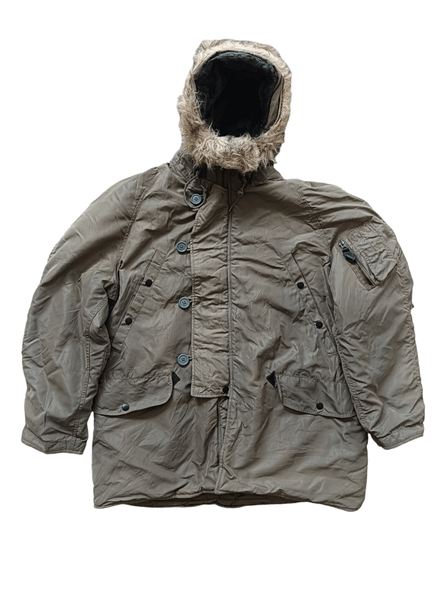 Buzz Rickson's Buzz Rickson's United Carr Fur Sunfaded Parkas Size US M / EU 48-50 / 2 - 1 Thumbnail