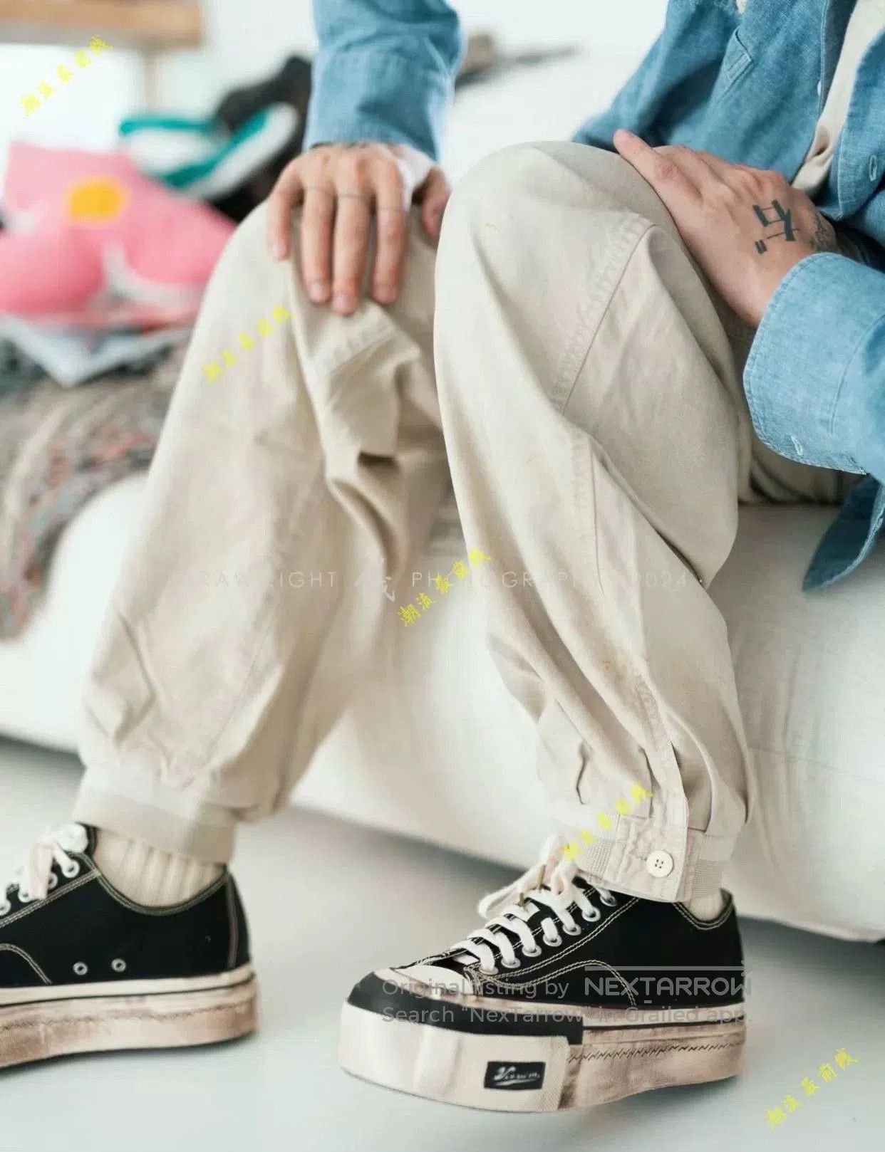 Visvim visvim skagway lo g. canvas sneakers. Size US 8 / EU 41 - 8 Thumbnail