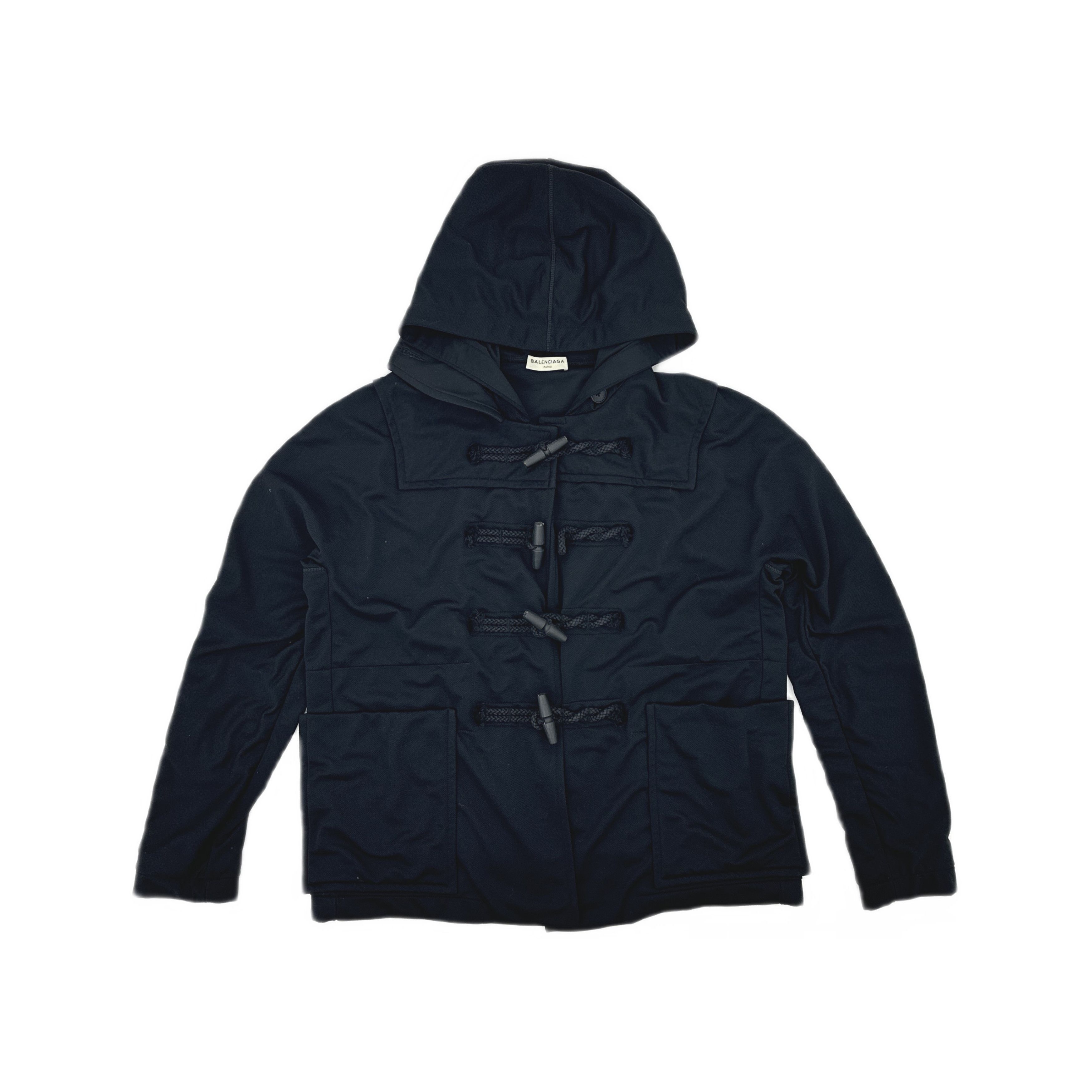 Balenciaga Balenciaga Toggle Hooded Jacket Size L Size US L / EU 52-54 / 3 - 1 Thumbnail