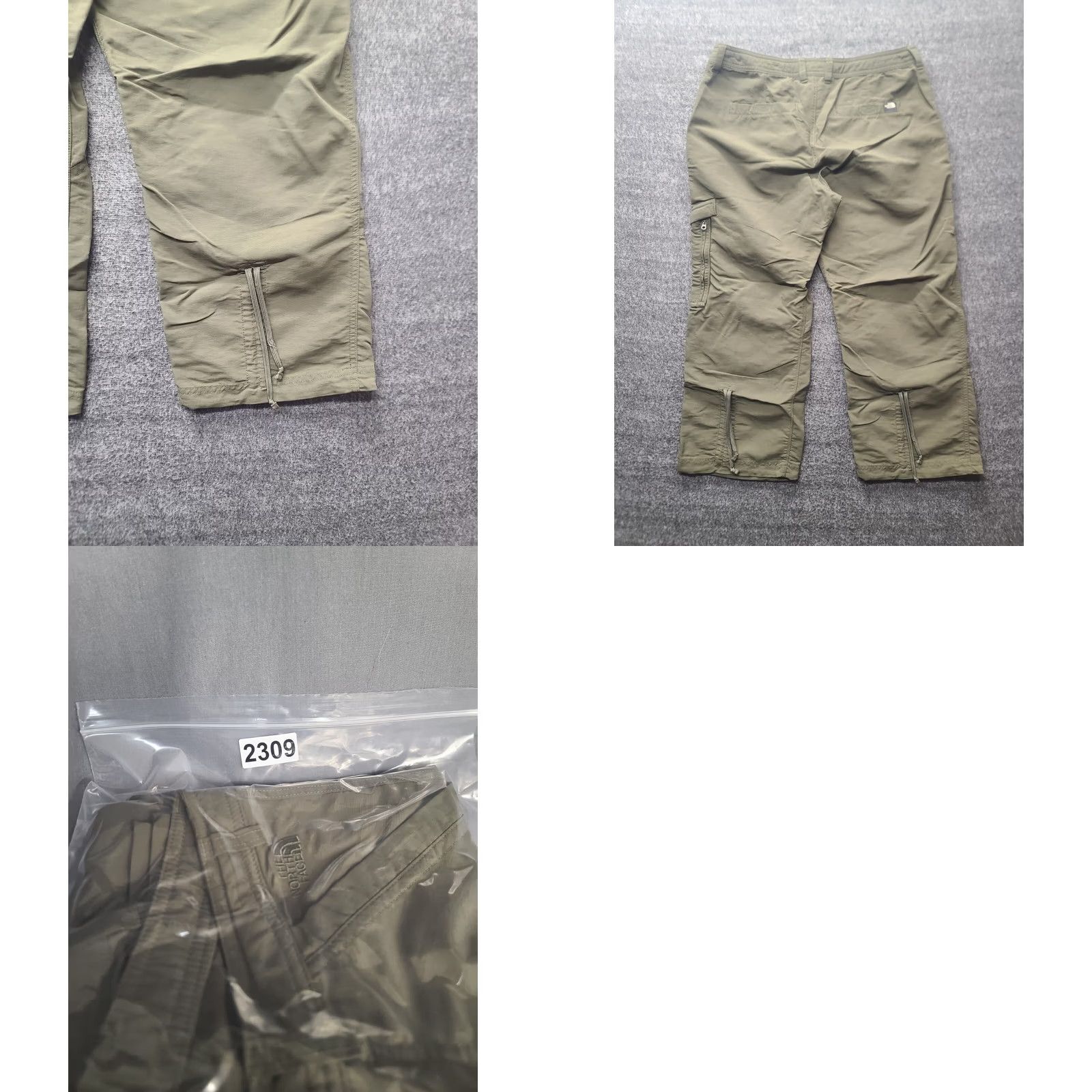 The North Face The North Face Capris Womens 8 Relaxed Fit Wide-Leg Cargo Hiking Gorpcore Pants Size ONE SIZE - 10 Thumbnail