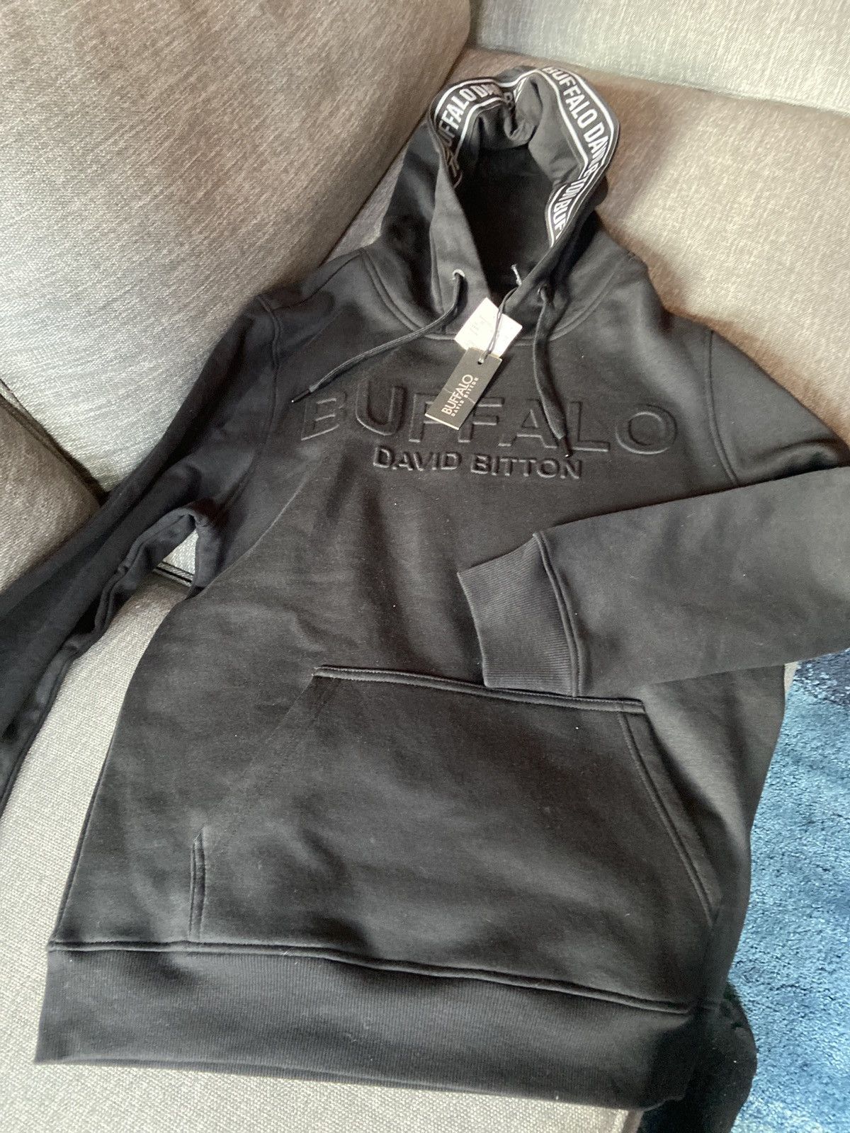 Other Completely new black hood Buffalo David Bitton, size M. Size US M / EU 48-50 / 2 - 1 Thumbnail