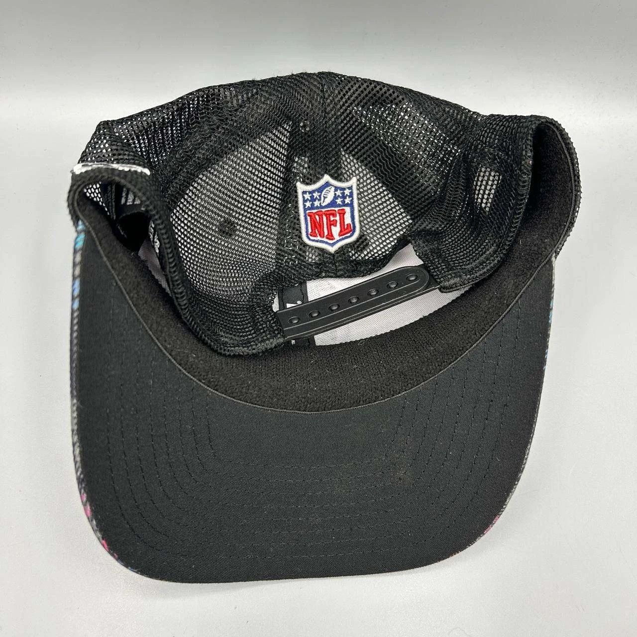New Era Atlanta Falcons Trucker Hat Plaid Crucial Catch Snap Back Size ONE SIZE - 4 Thumbnail