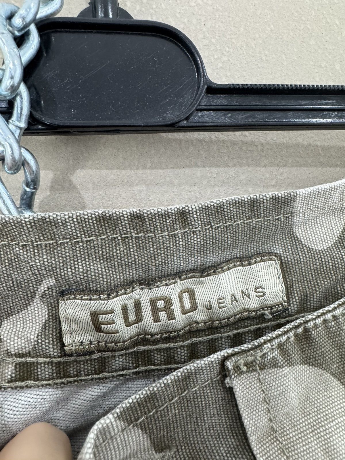 Japanese Brand Vintage Y2K Baggy Military Camo Cargo Pants! 34x32 Size US 34 / EU 50 - 4 Thumbnail