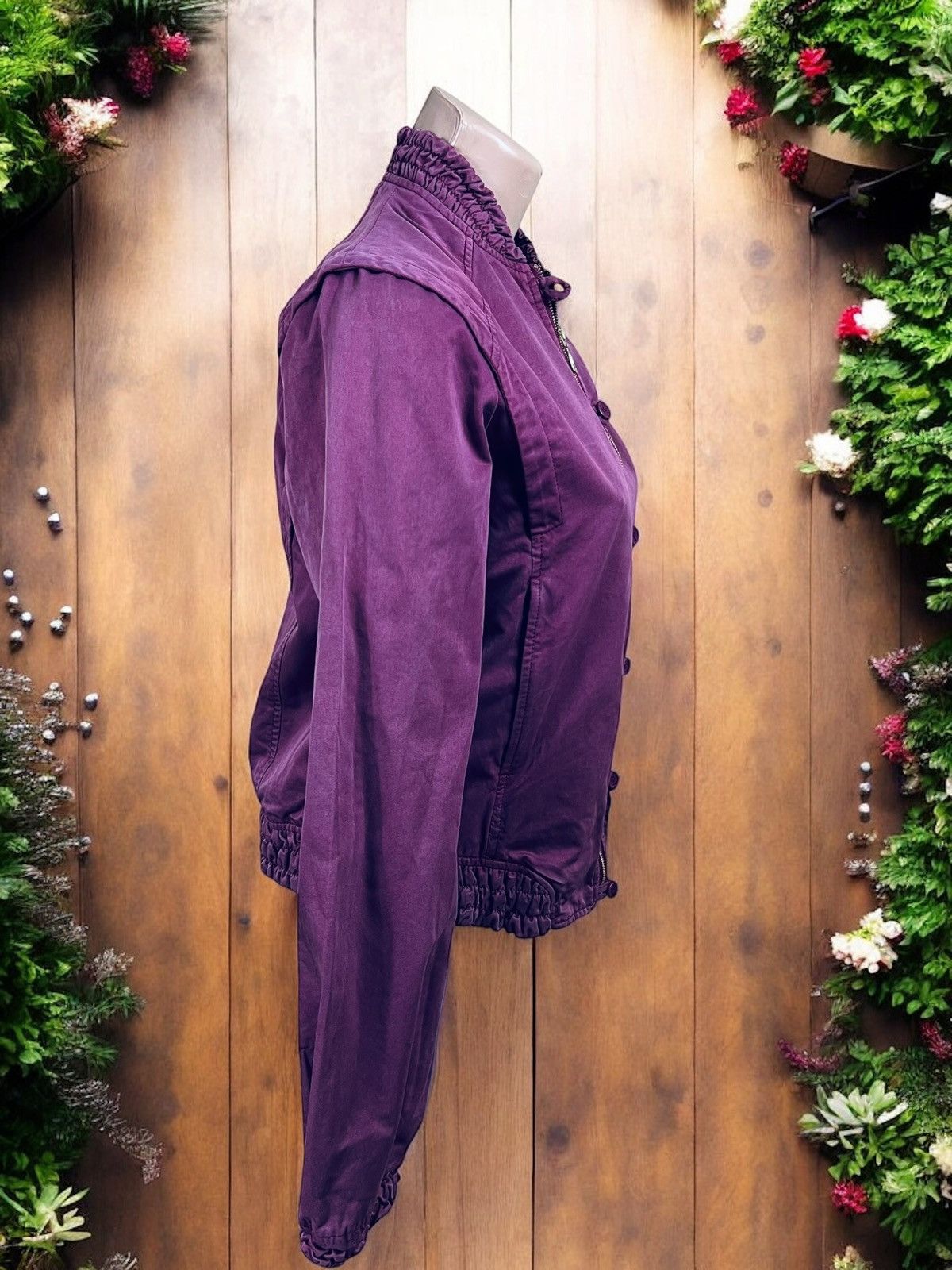 Tiger of Sweden Tiger of Sweden purple bomber jacket size M Size M / US 6-8 / IT 42-44 - 2 Thumbnail