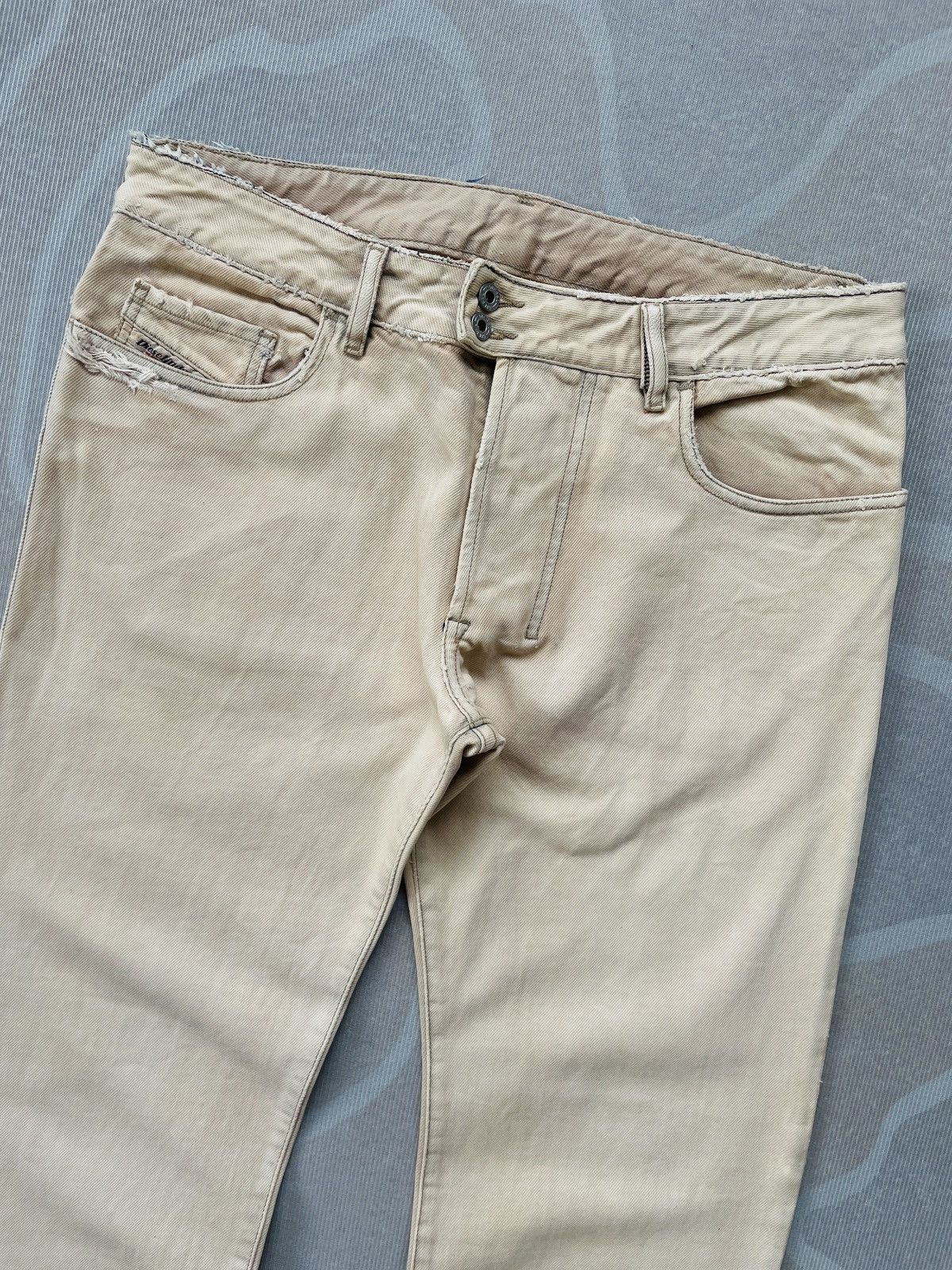 Diesel Diesel Distressed Jeans (P74) Size US 32 / EU 48 - 3 Thumbnail