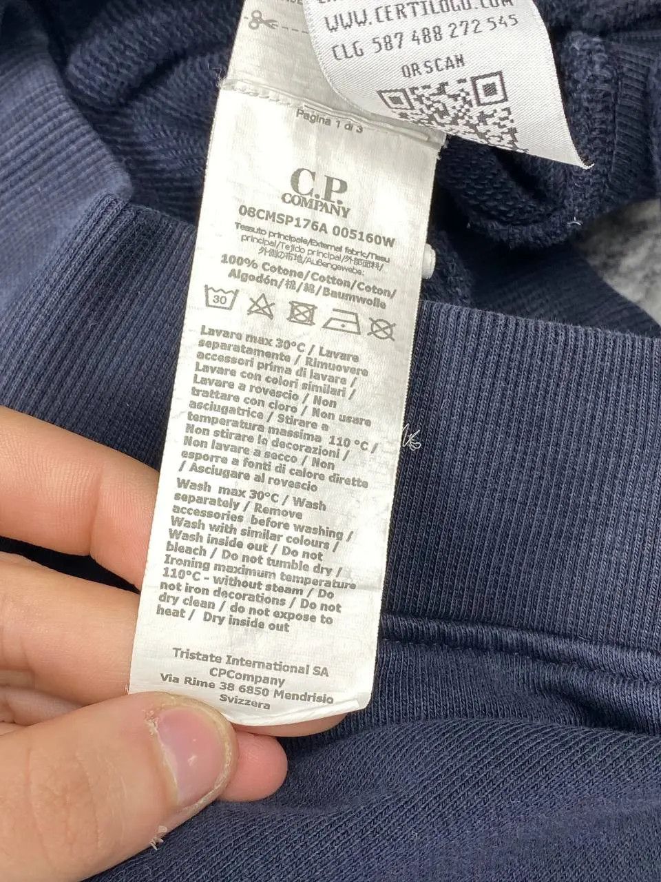 C.P. Company CP Company Sweatpants Cargo Pant Diagonal Raised Fleece Size US 28 / EU 44 - 7 Thumbnail