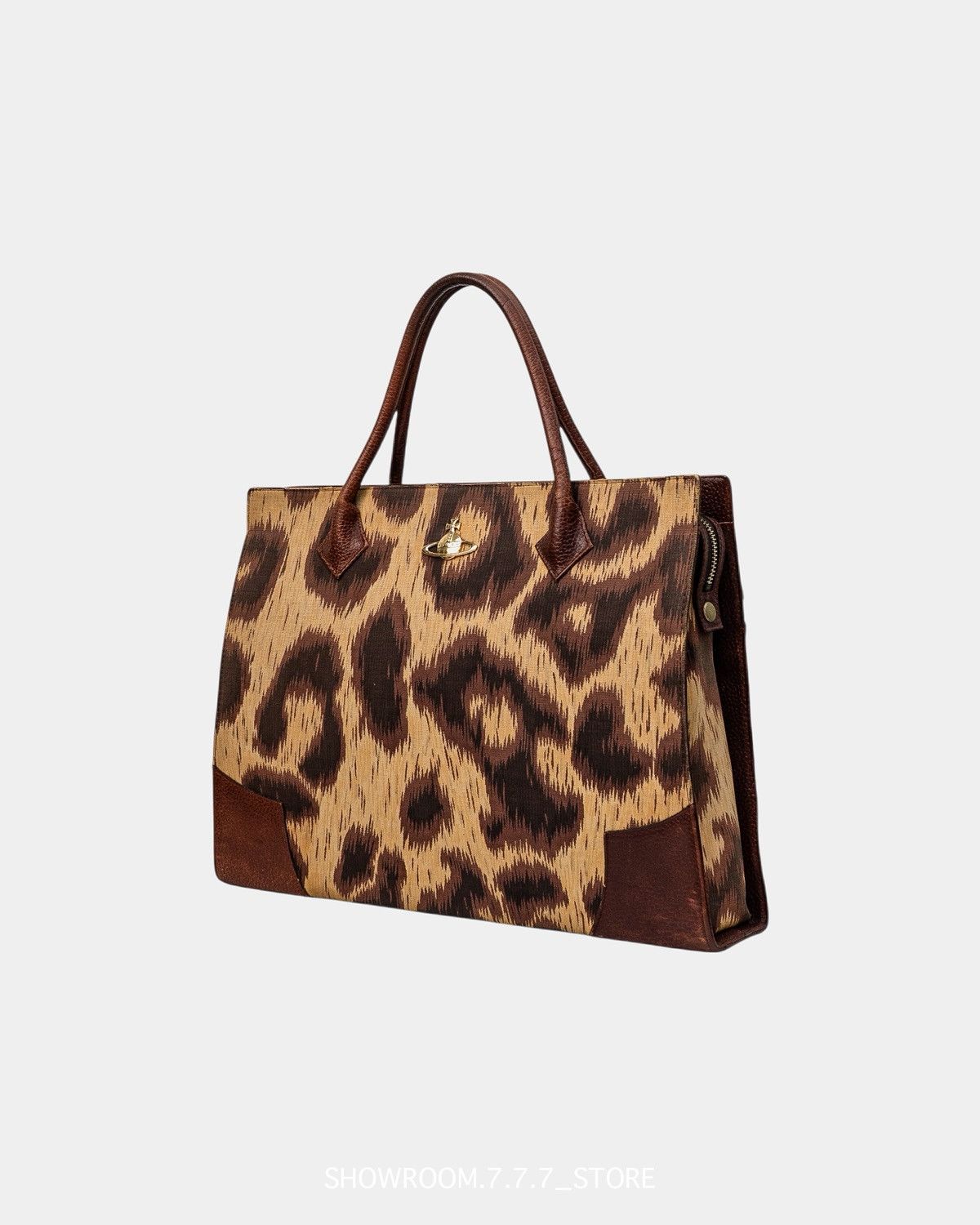 Vivienne Westwood Vivienne Westwood Leopard Briefcase Size ONE SIZE - 1 Thumbnail