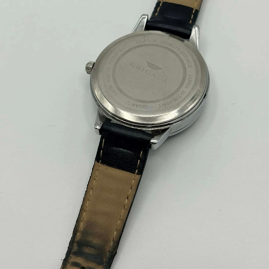 Brigade Silver & Black Brigada Watch Size ONE SIZE - 4 Thumbnail