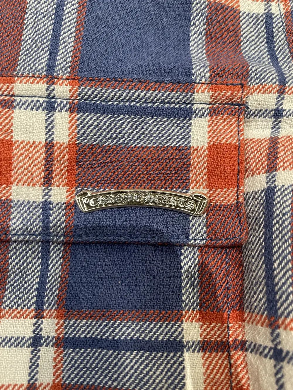 Chrome Hearts Chrome Hearts Sleeve Print Flannel Shirt Size US L / EU 52-54 / 3 - 10 Thumbnail