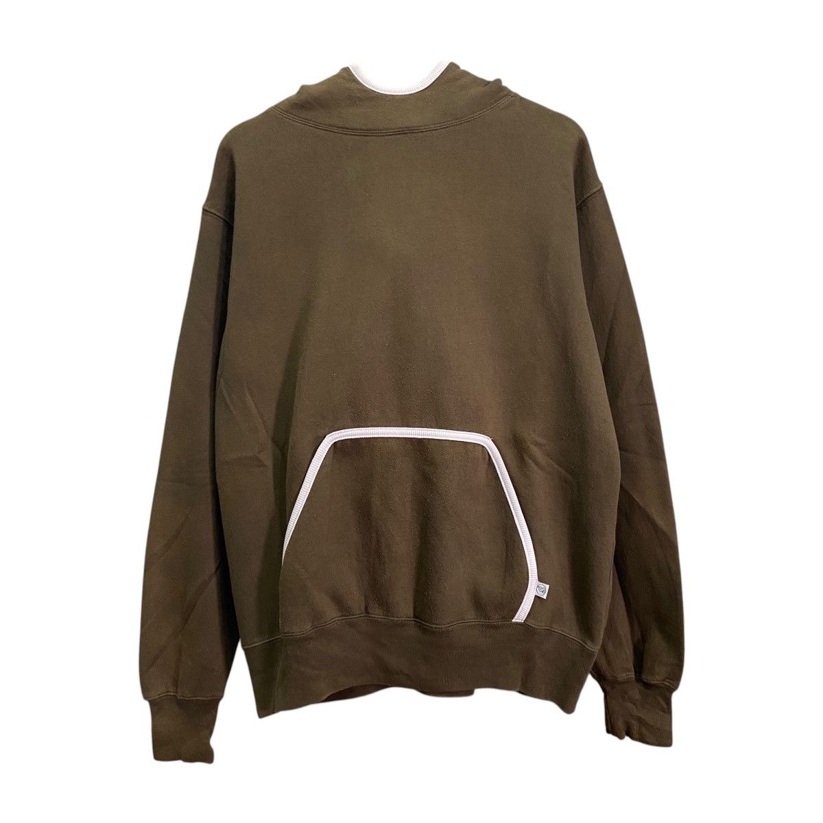 Good Enough GOODENOUGH 2002 Archive Logo Piping Hoodie Brown GDEH Size US M / EU 48-50 / 2 - 1 Thumbnail