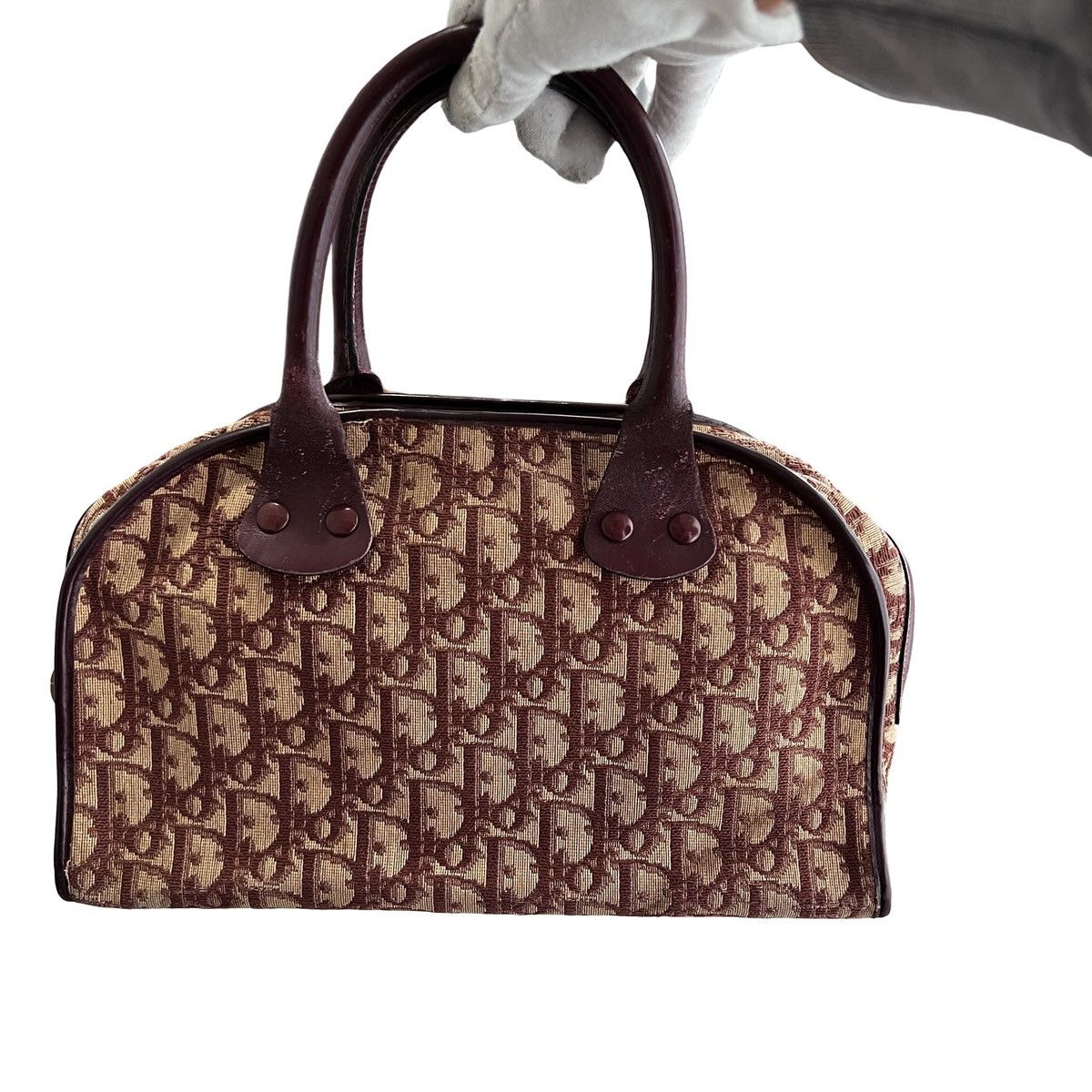 Dior DIOR Trotter Monogram Mini Shoulder Bag Size ONE SIZE - 1 Thumbnail