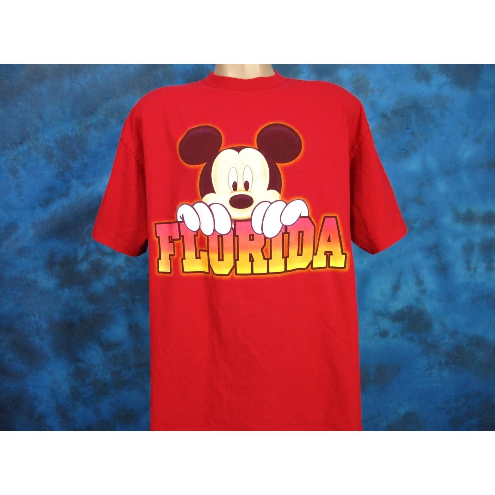 Disney VINTAGE MICKEY MOUSE T-Shirt XL Walt Disney surf beach soft 90s CARTOON Men Size US XL / EU 56 / 4 - 2 Thumbnail