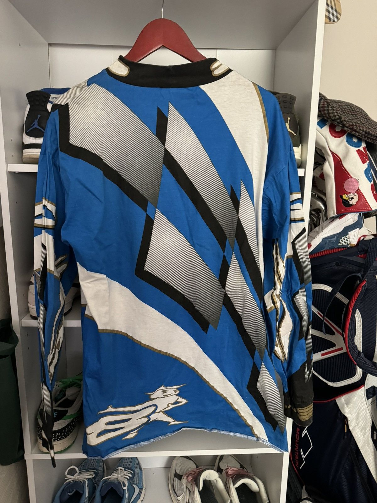 Vintage Y2K Axo Sport Motocross Longsleeve Size US XL / EU 56 / 4 - 2 Thumbnail