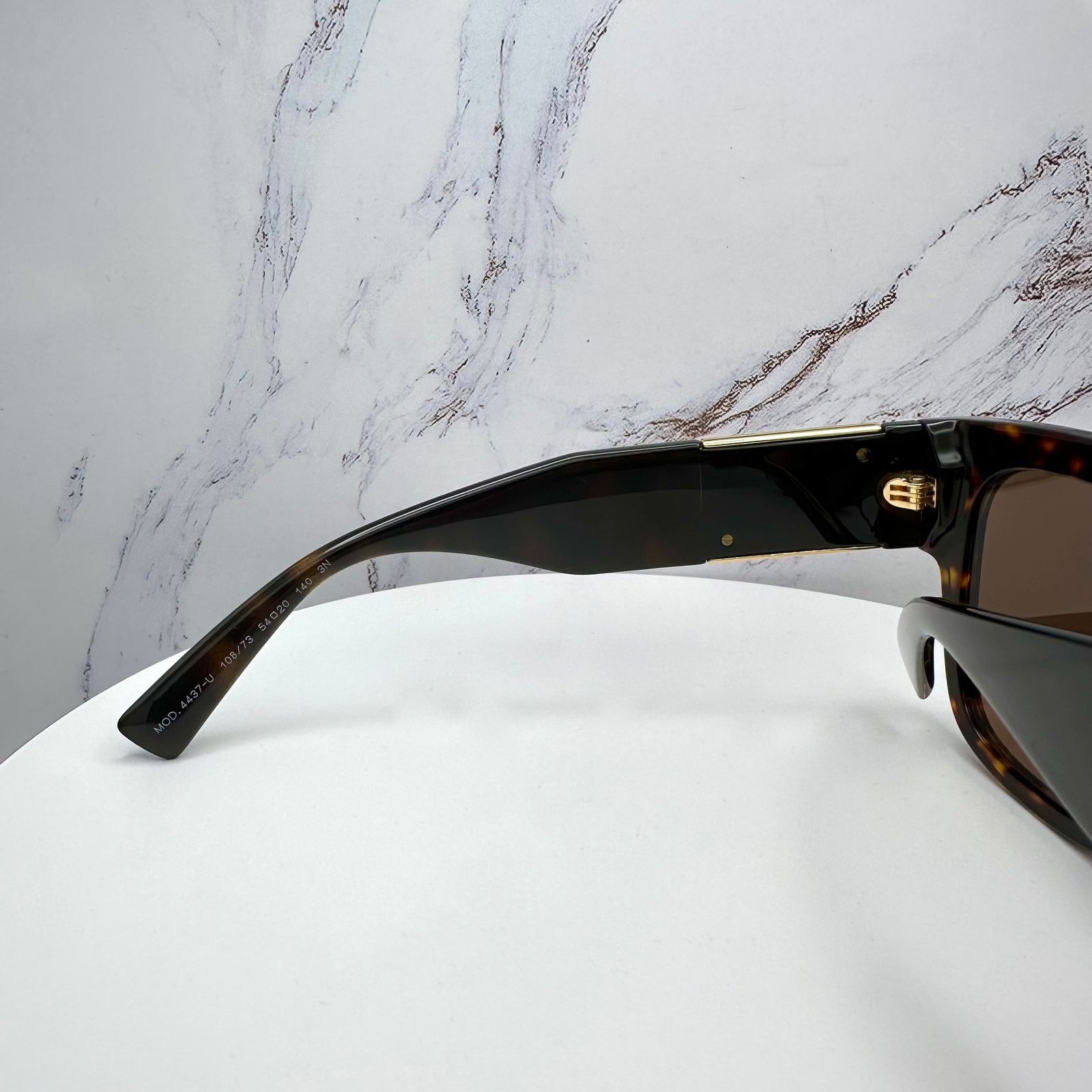 Versace NEW VERSACE Sunglasses Brown Black Gold Medusa Metal Size ONE SIZE - 8 Thumbnail