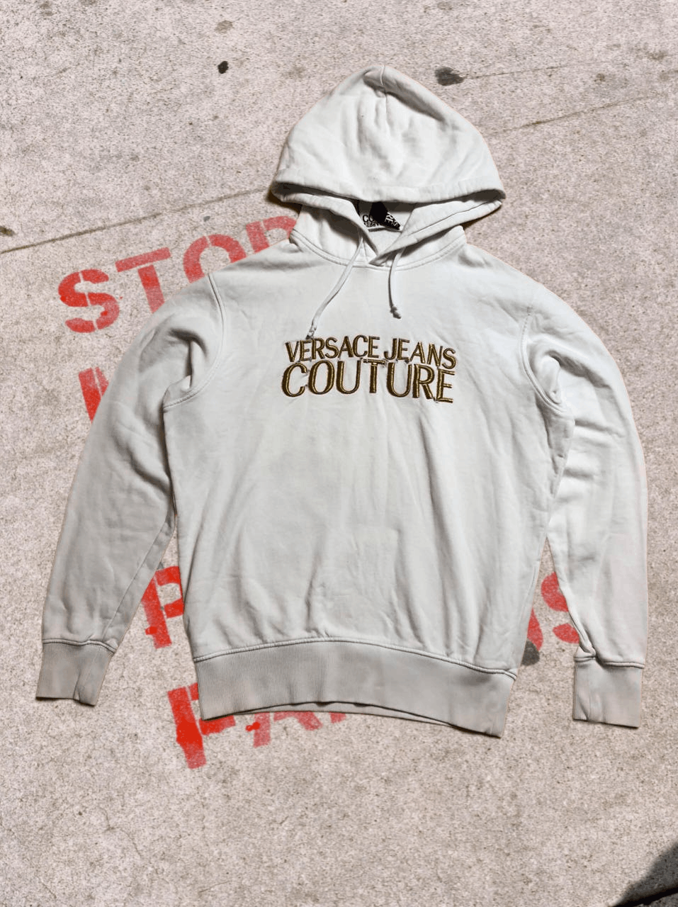 Versace Jeans Couture hoodie with an embroidered logo