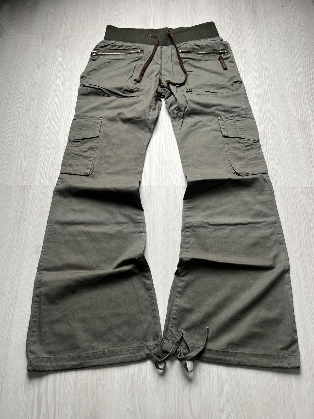 GOA Goa Cargo Flared Pants | Grailed
