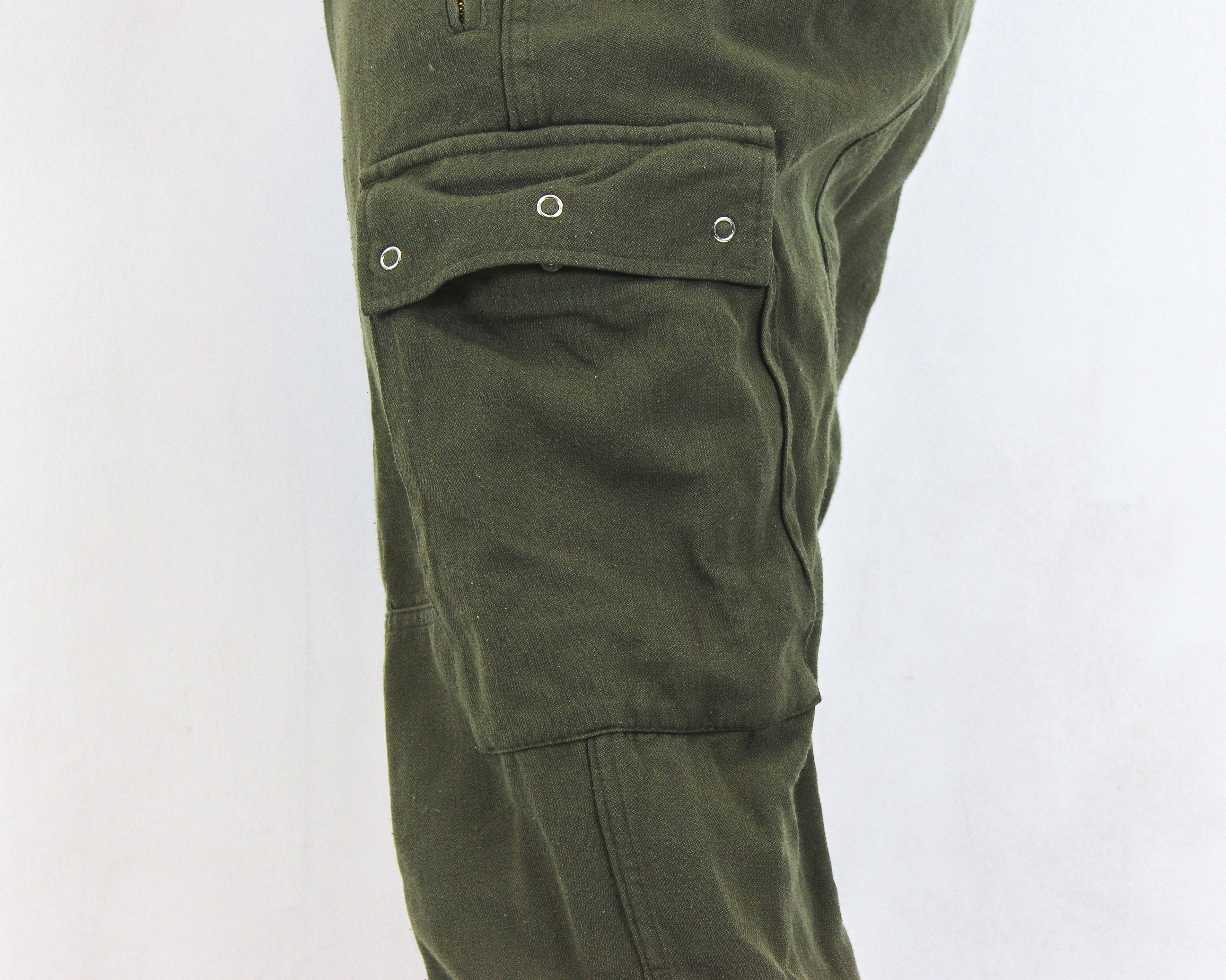 Vintage German Schneider Modautal W38 L32 Army Cargo EU 54 Wool Pant Size US 38 / EU 54 - 5 Thumbnail