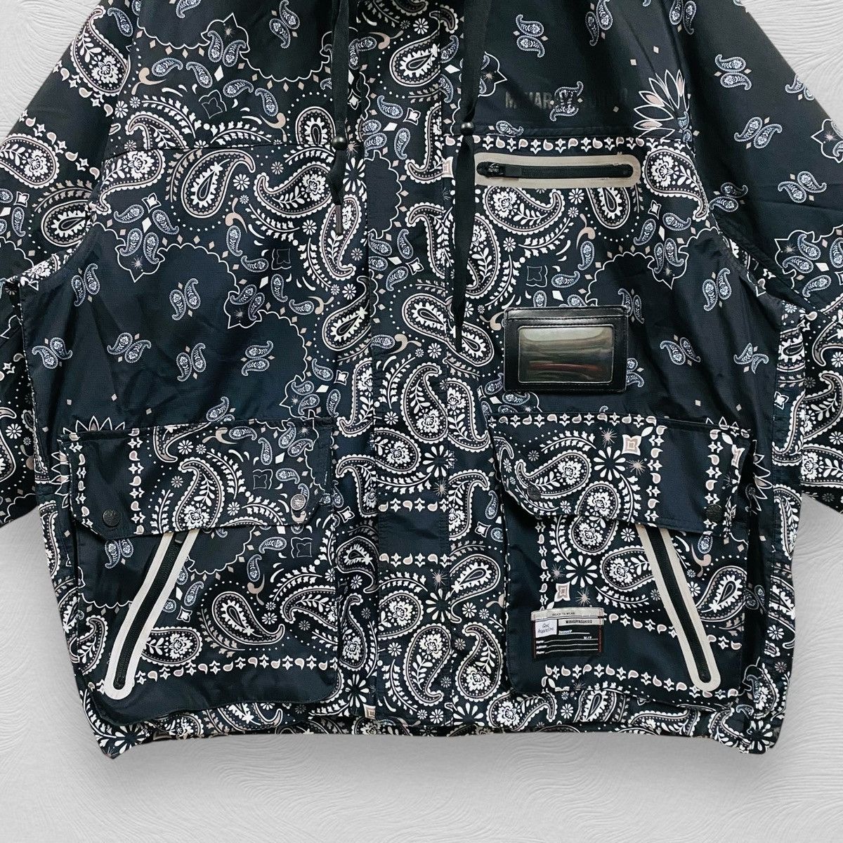 GU Mihara yasuhiro X gu paisley jacket hooded windbreaker Size US XL / EU 56 / 4 - 4 Thumbnail
