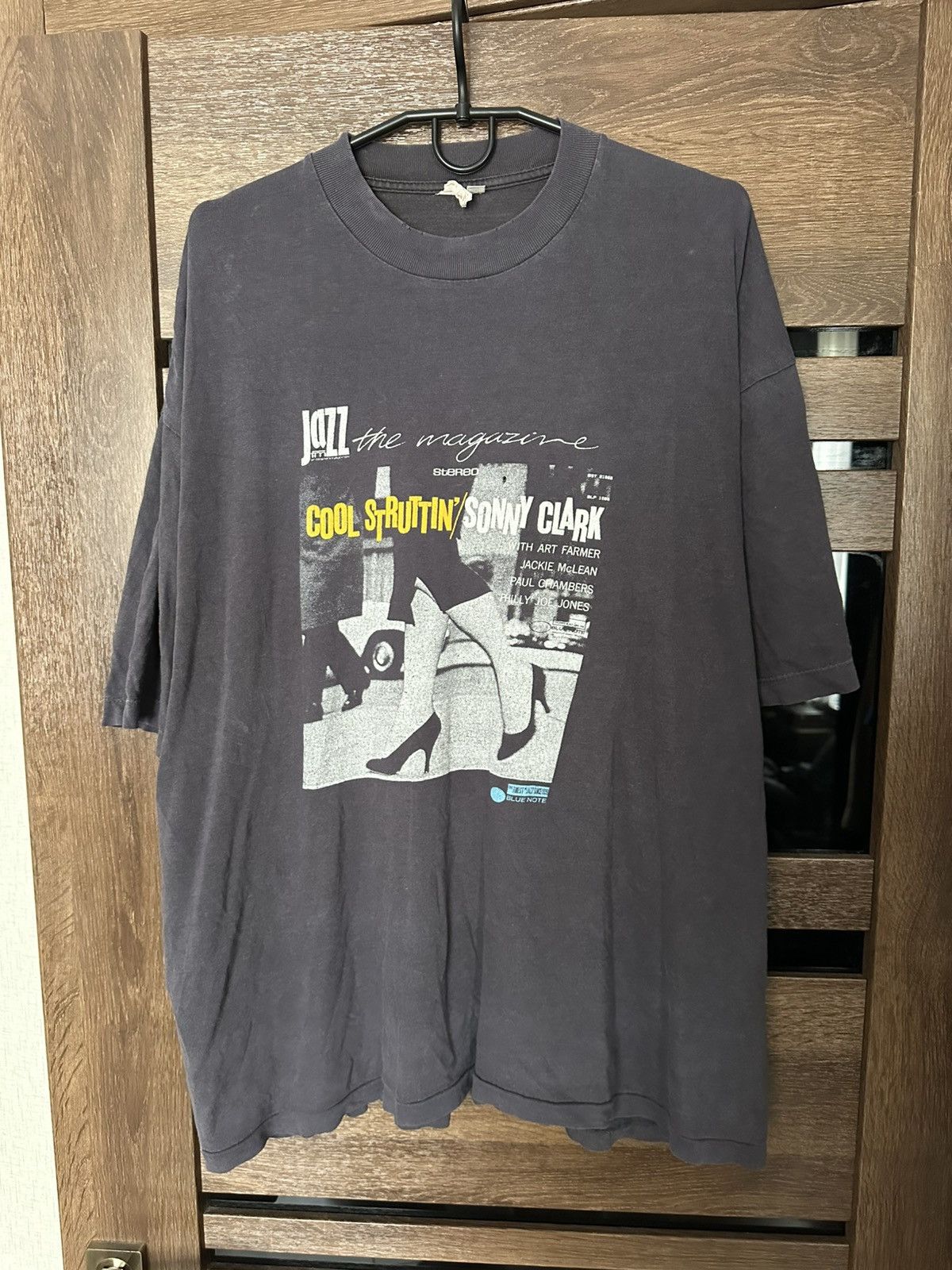 Band Tees Cool Struttin Sonny Clark Stereo Jazz Vintage T-Shirt 90s Size US XL / EU 56 / 4 - 1 Thumbnail
