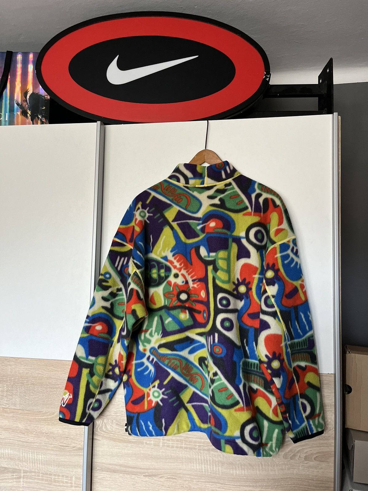 Japanese Brand × Vintage Vintage 90’s Abstract Polar Jacket Nordica Made In EU Unique Size US L / EU 52-54 / 3 - 9 Thumbnail