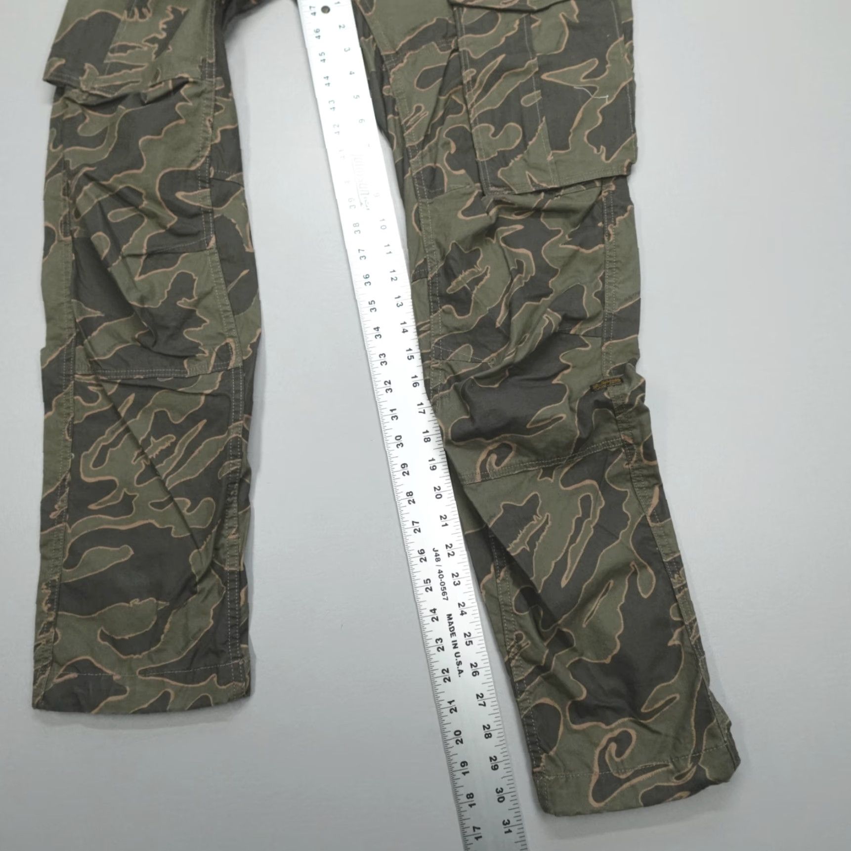 G-Star G Star Raw Rovic Zip 3D Regular Tapered Men’s Size 31x32 Cargo Pants Camo Size US 31 - 7 Thumbnail