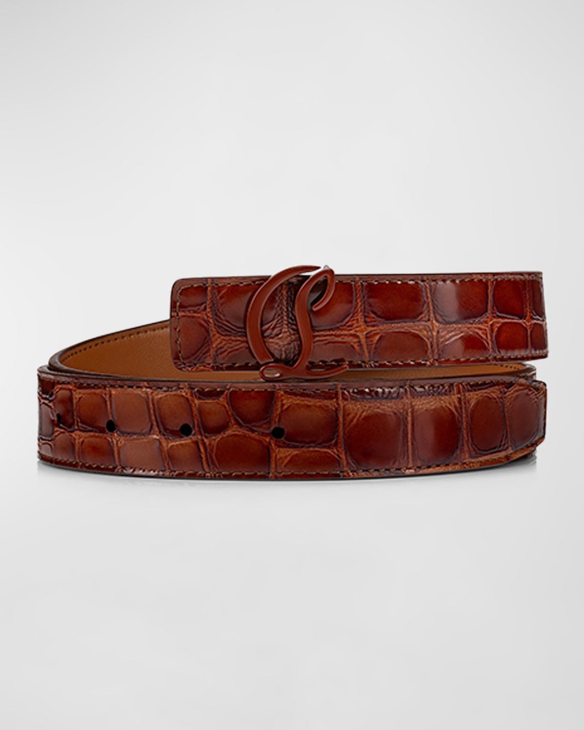 Christian Louboutin o1s1wg110925 Belts in Brown Size ONE SIZE - 3 Thumbnail