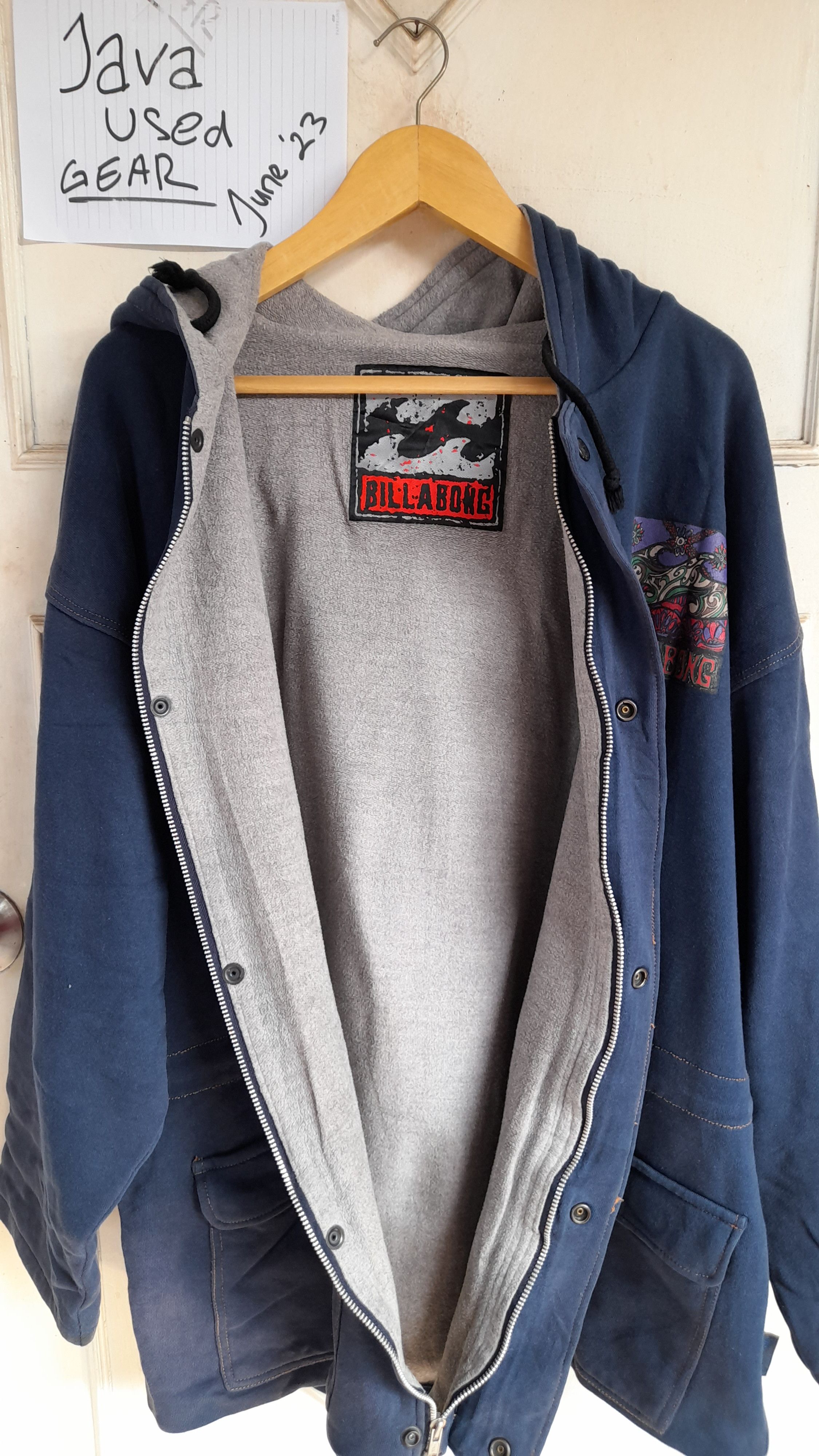 Billabong Rare Vintage Billabong Parkas Size US XL / EU 56 / 4 - 7 Thumbnail