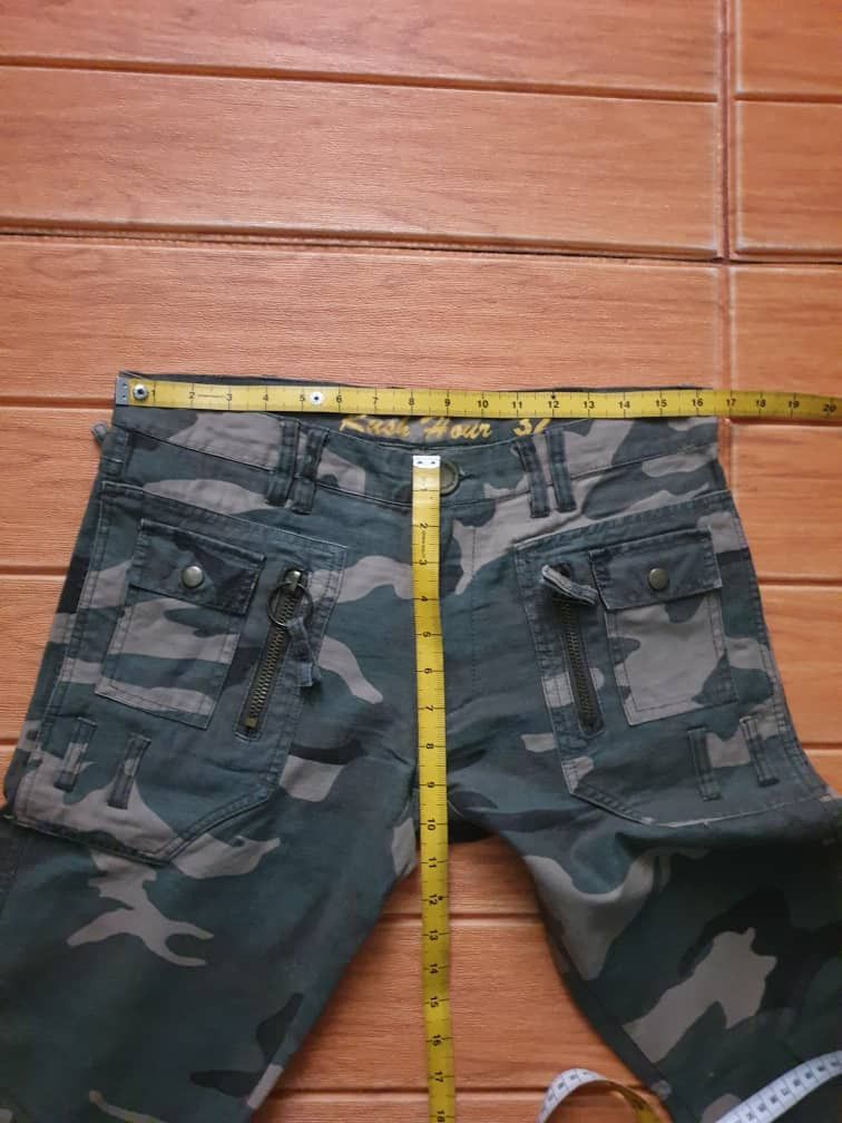 Japanese Brand Rush hour Japanese brand camouflage pant Size US 33 - 8 Thumbnail